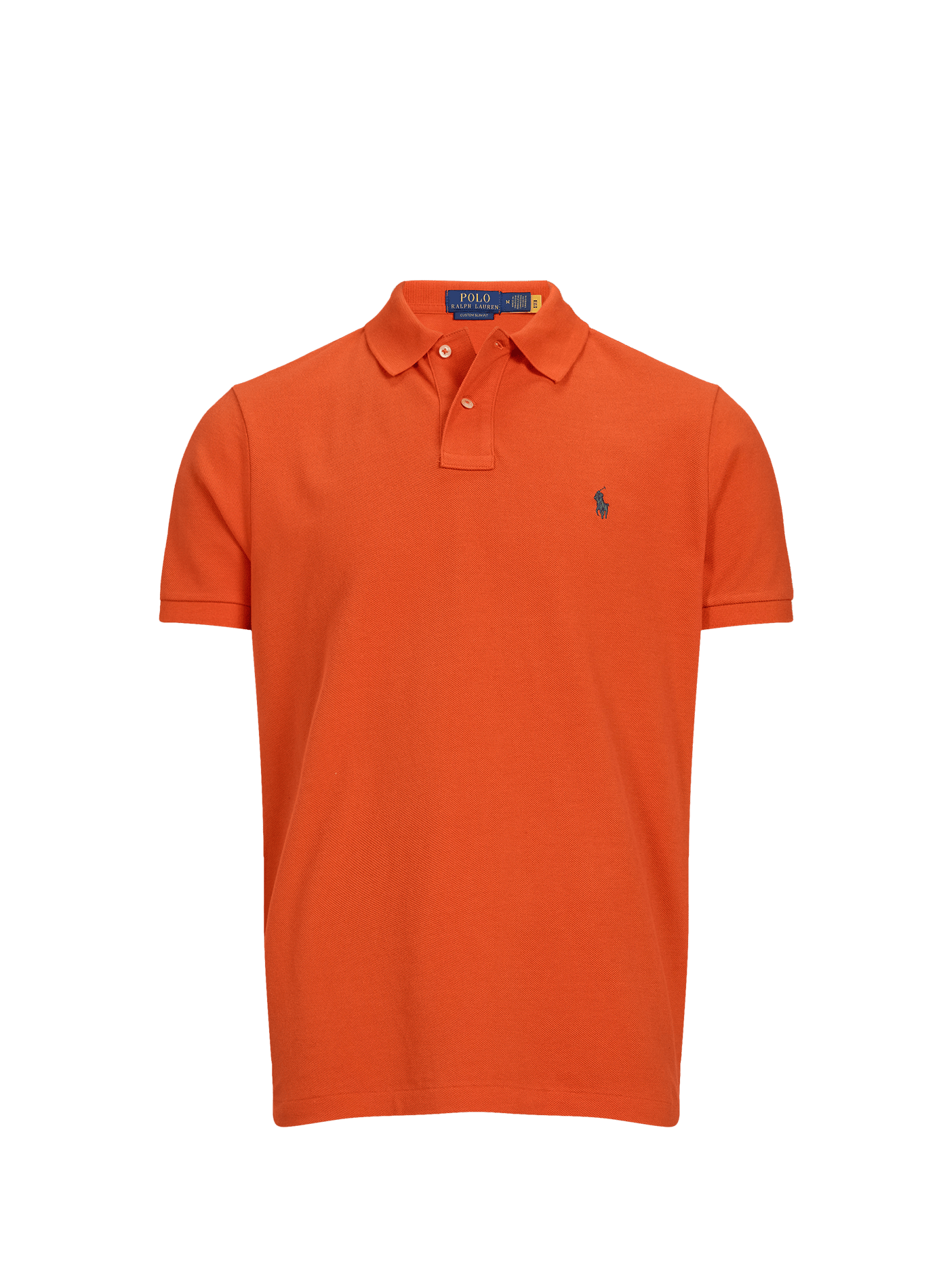  Cotton polo shirt   College orange c5200