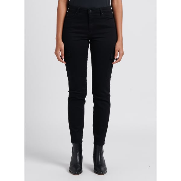 Jean slim à poches en coton stretch