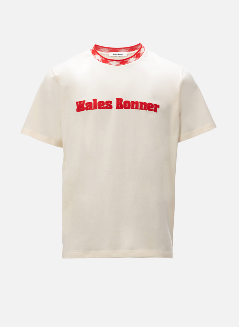 T-shirt en coton BeigeWALES BONNER 