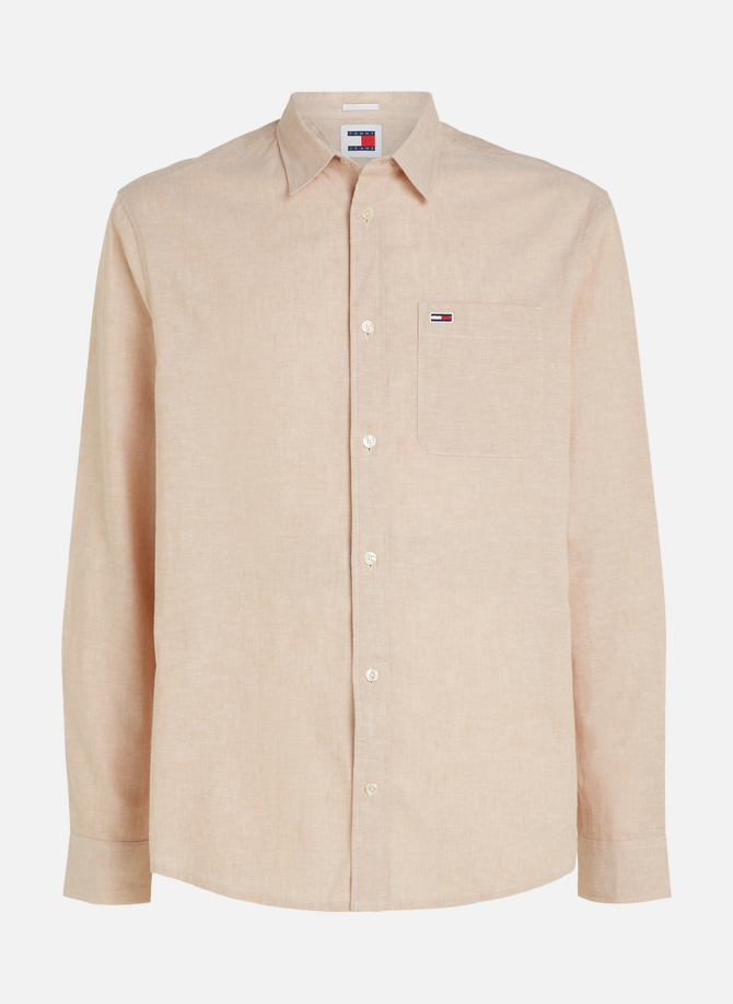 Cotton and linen shirt TOMMY HILFIGER