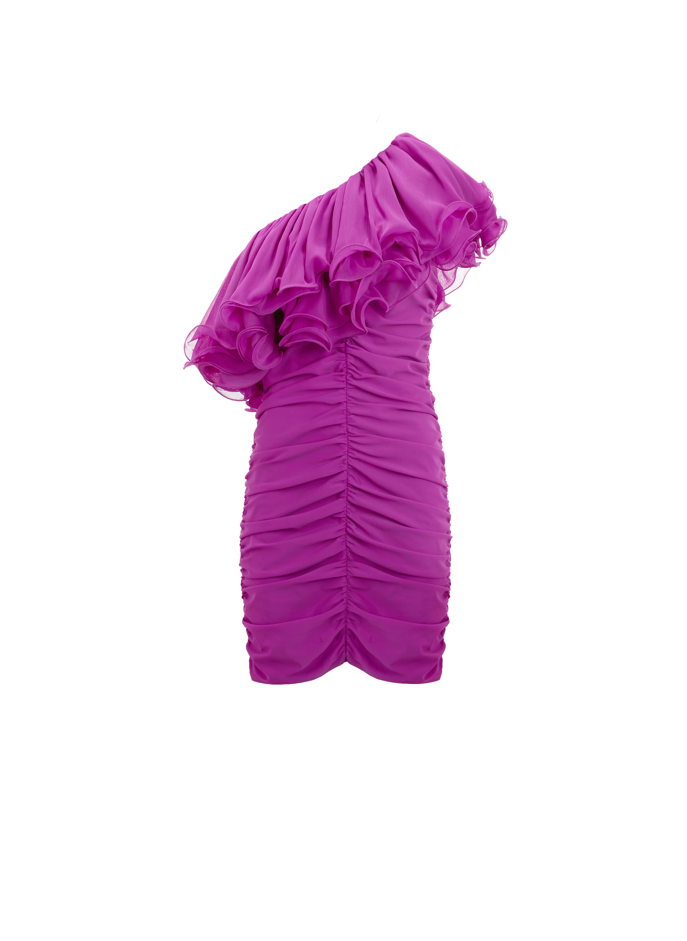 Draped mini dress ROTATE Purple