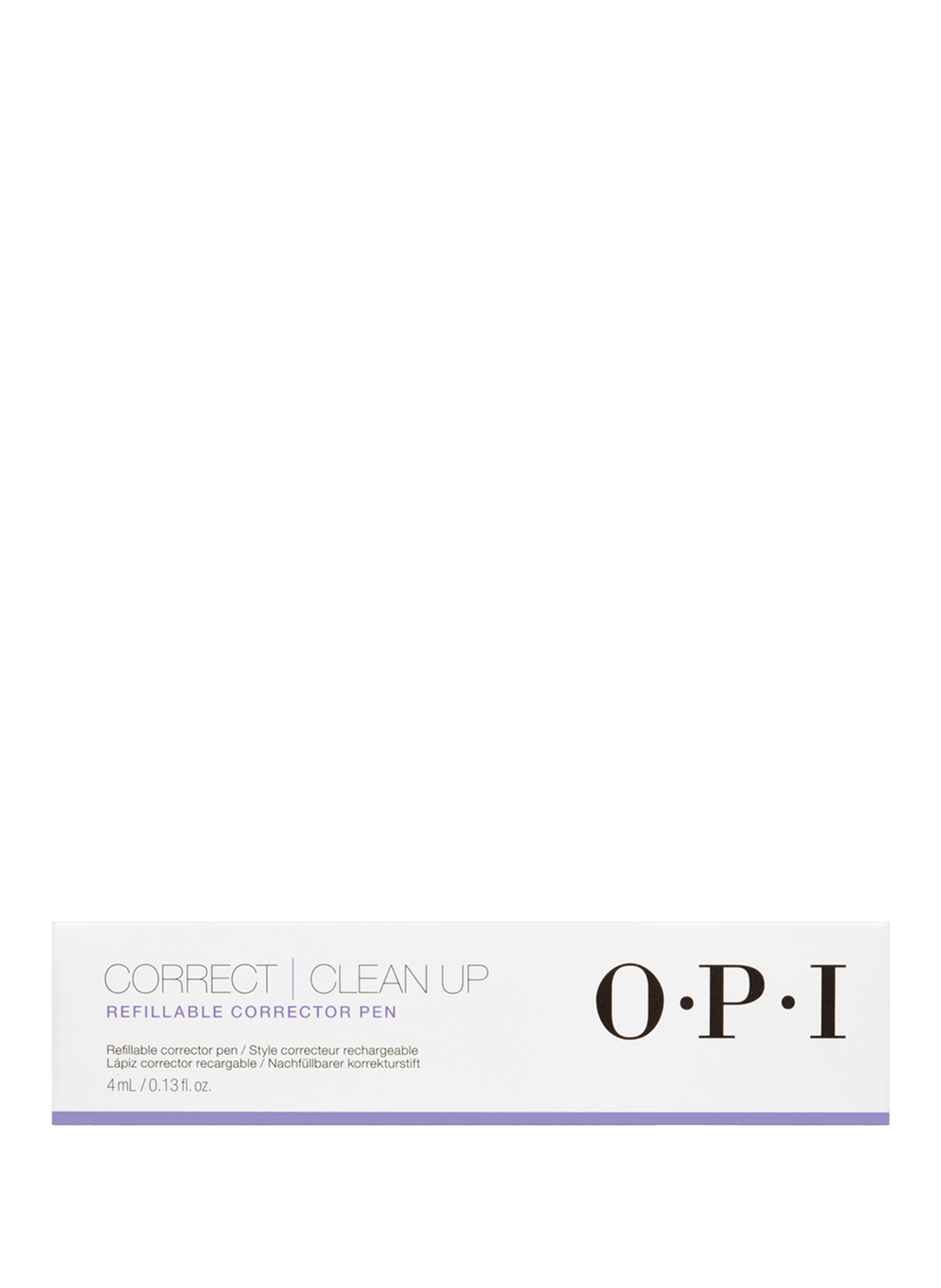 Nail Corrector Pen 4 mL - Corrector pen with acetone OPI No color