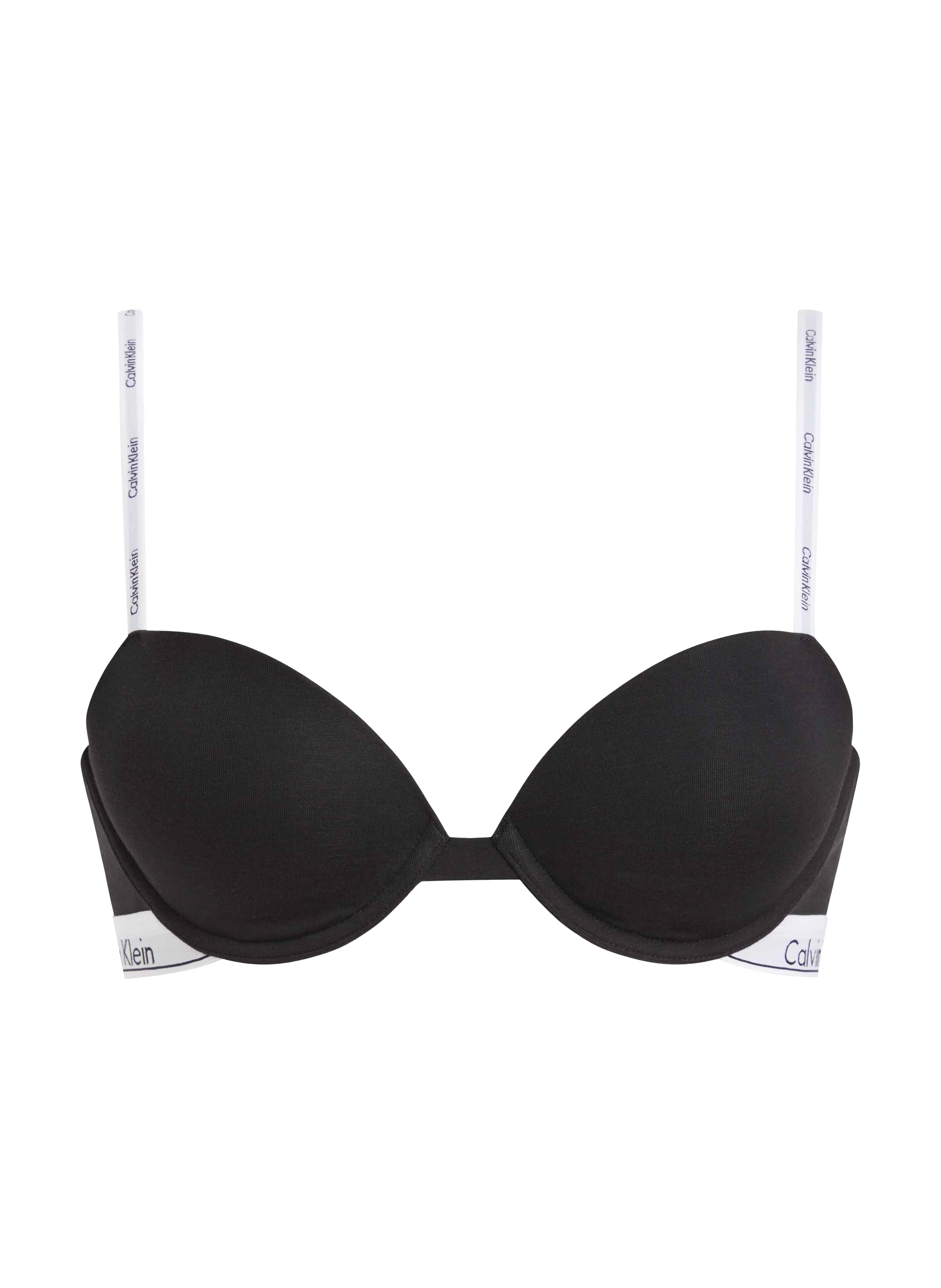 Soutien-gorge en coton mélangé CALVIN KLEIN Noir