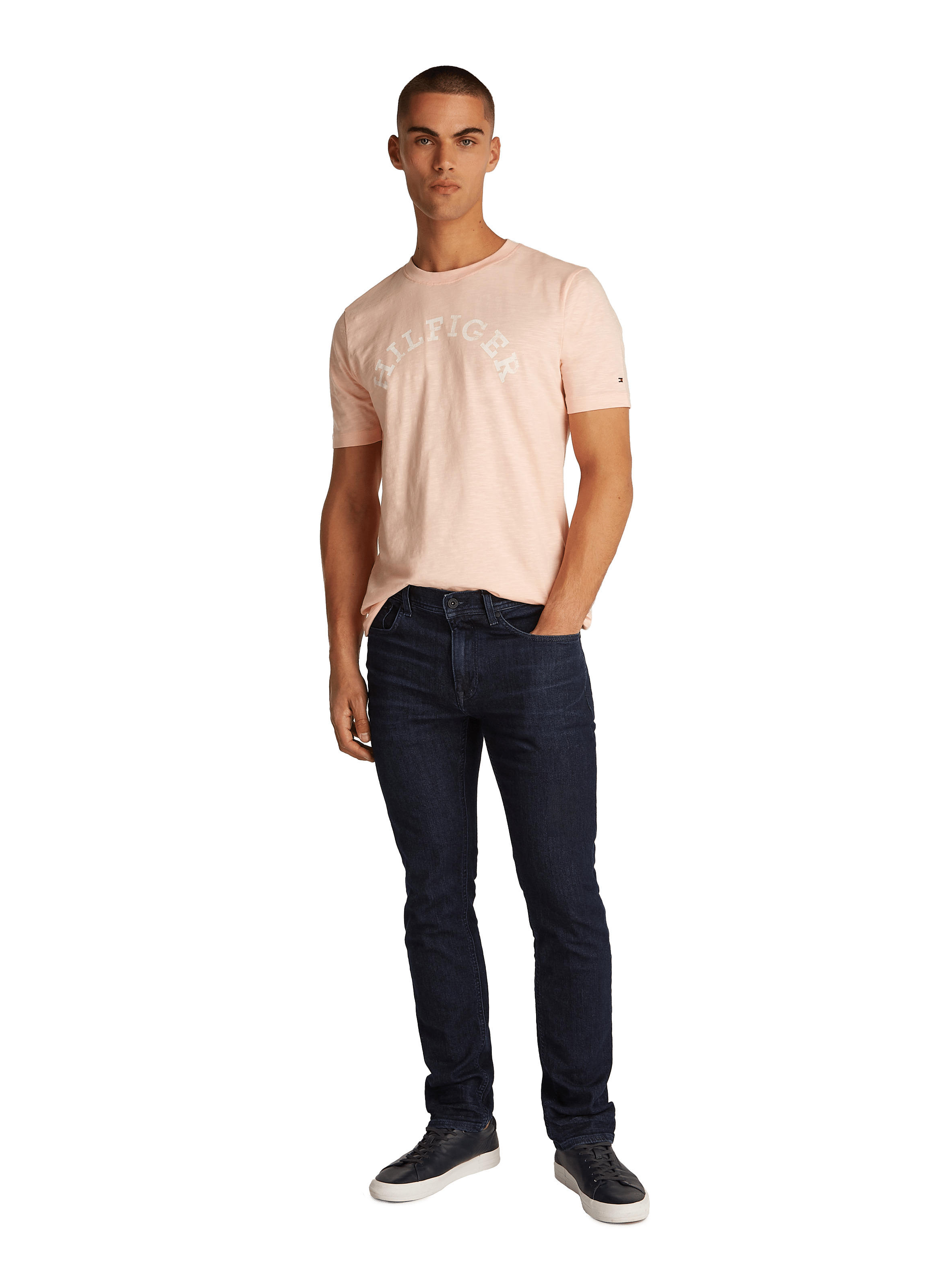 Cotton T-shirt TOMMY HILFIGER Blue