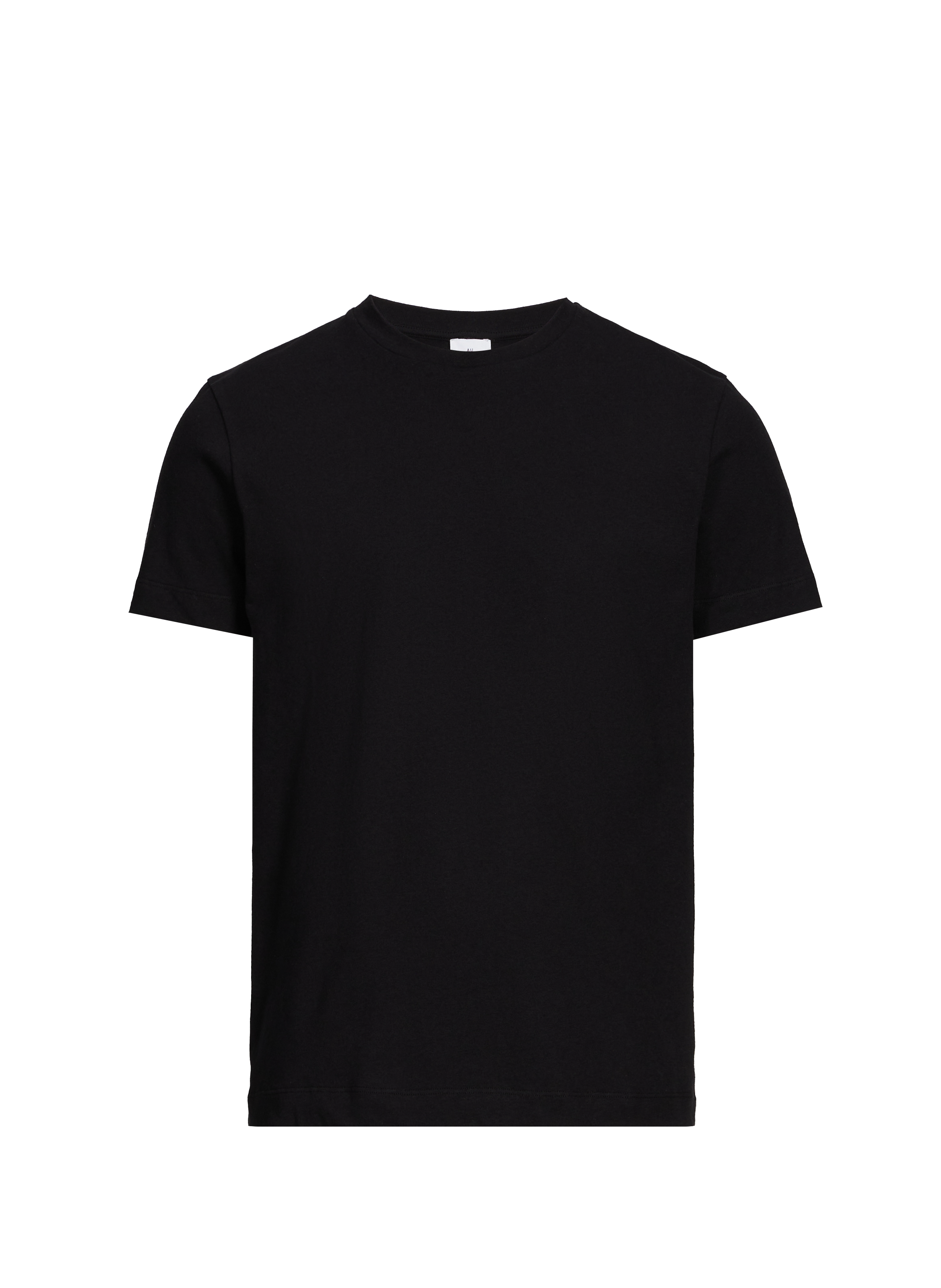 T-shirt en coton et lin AU PRINTEMPS PARIS Noir