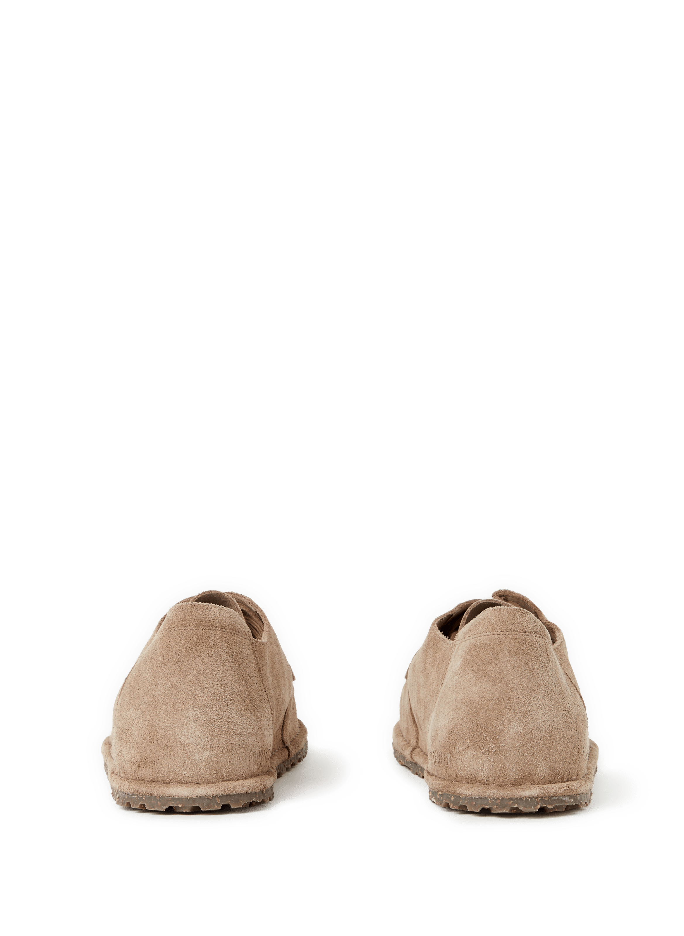 Derbies en cuir suédé Utti Lace BIRKENSTOCK Beige