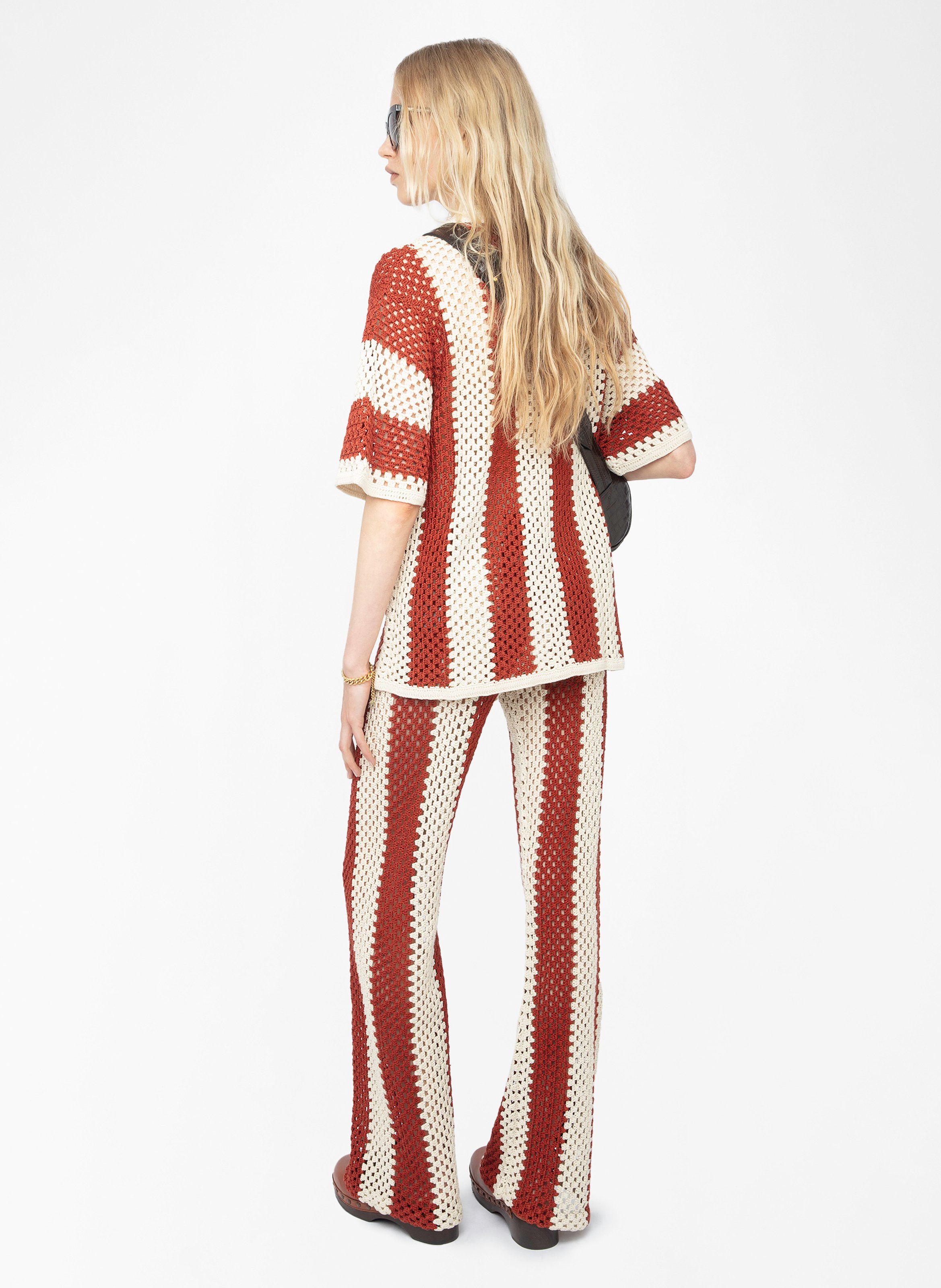 Chemise col classique en coton ciara ZADIG&VOLTAIRE Blanc