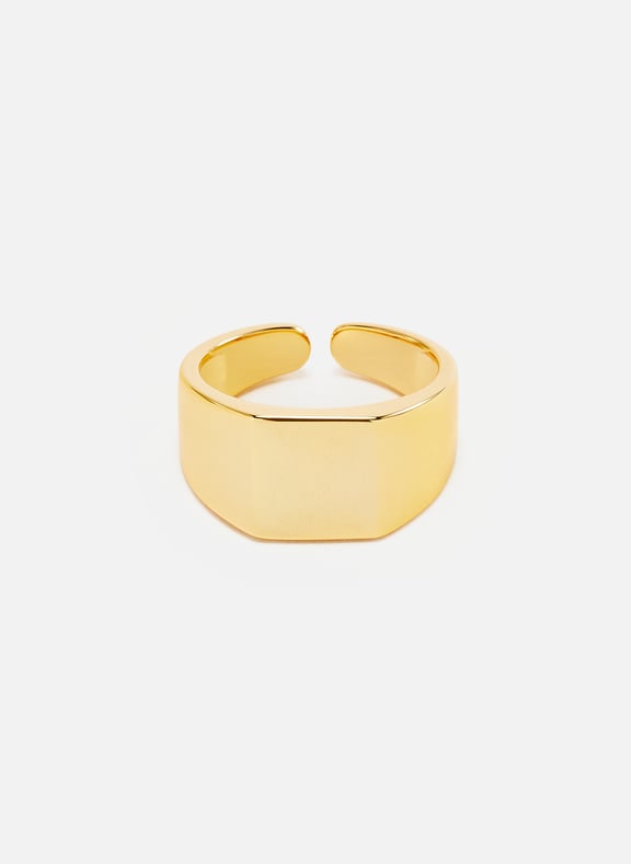 Adjustable ring Golden by AU PRINTEMPS PARIS AU PRINTEMPS PARIS Adjustable ring Golden