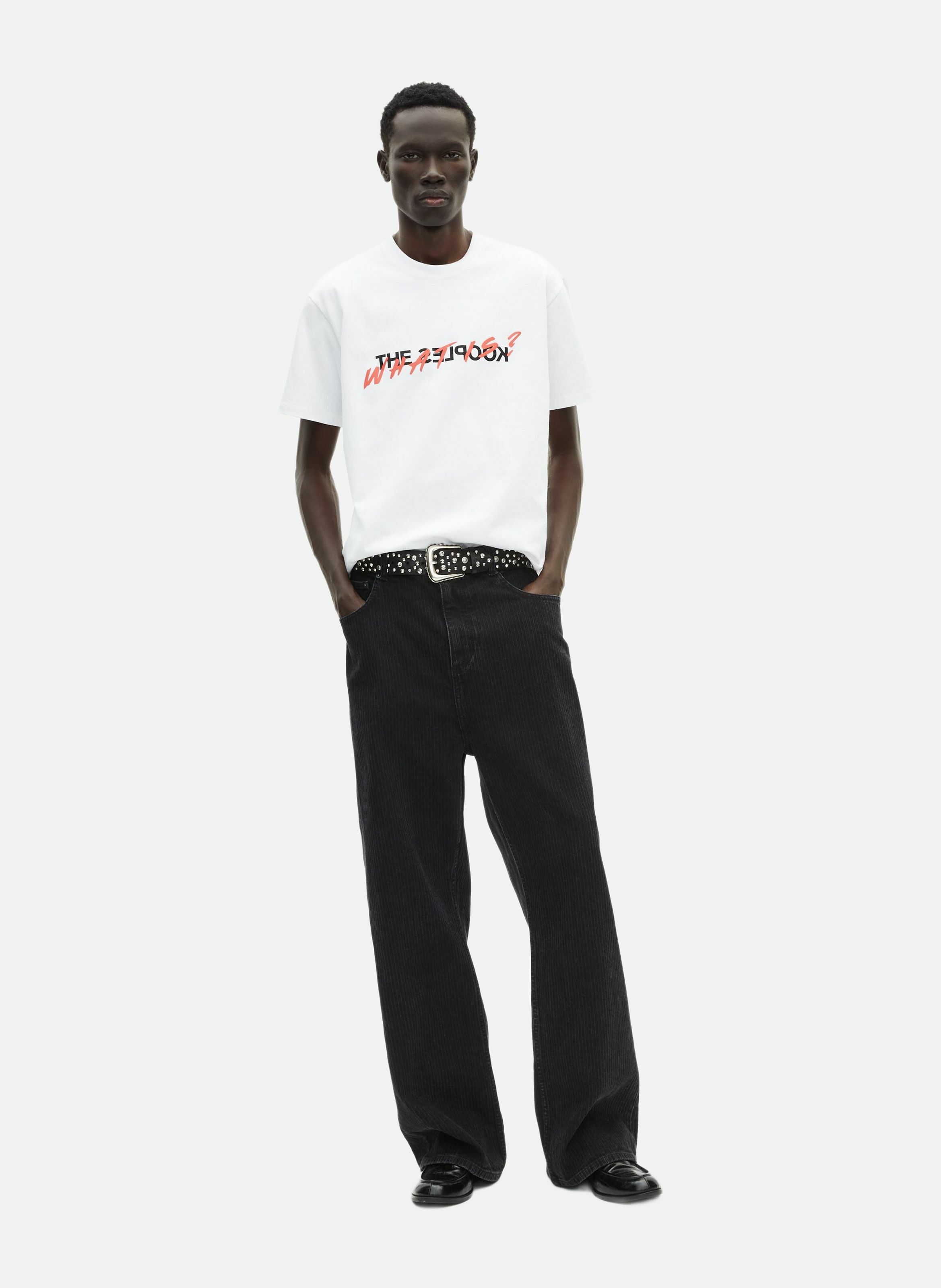 T-shirt logo iconique what is THE KOOPLES Blanc