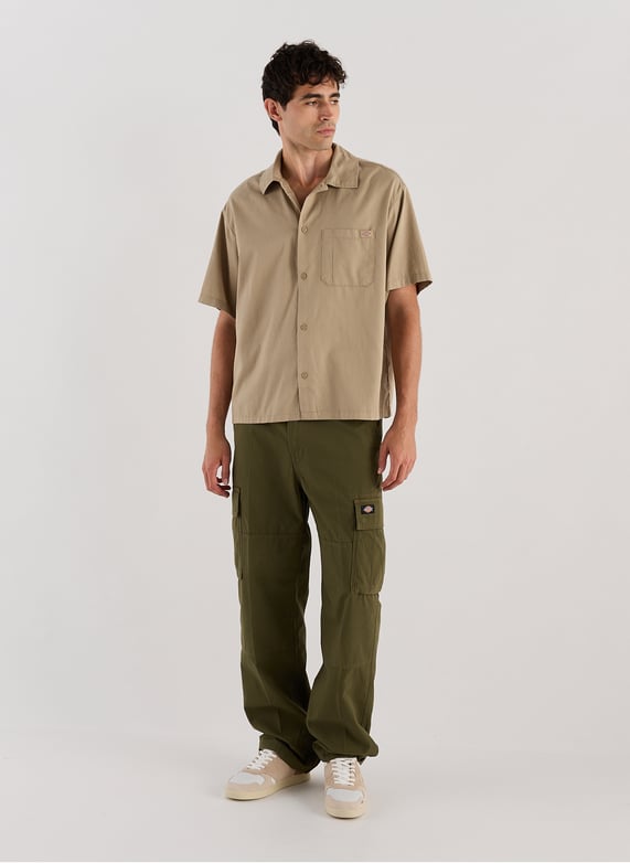 Cotton Cargo Pants | Khaki by DICKIES Cotton Cargo Pants Khaki