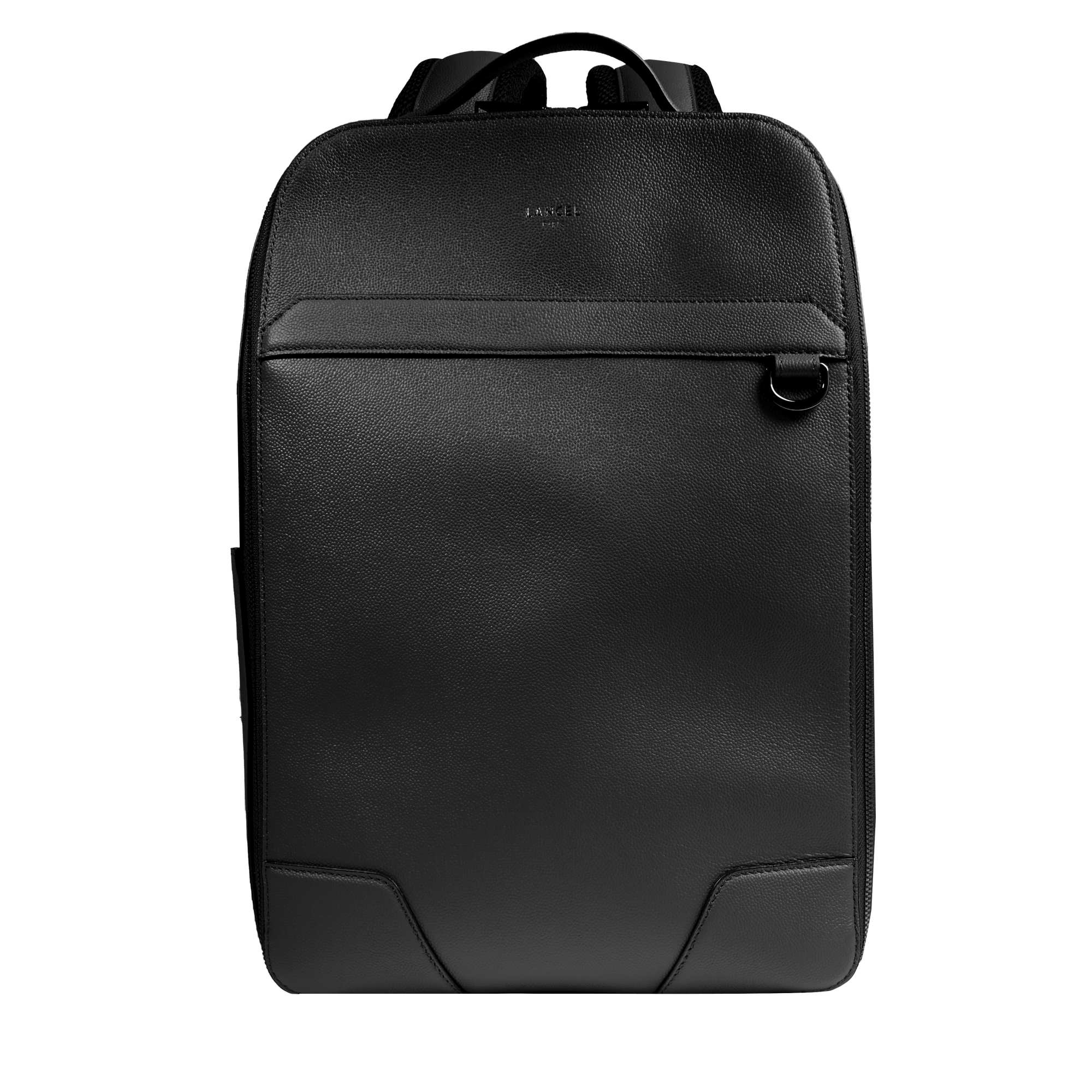 Sac à dos convertible charlie de lancel en cuir LANCEL Noir