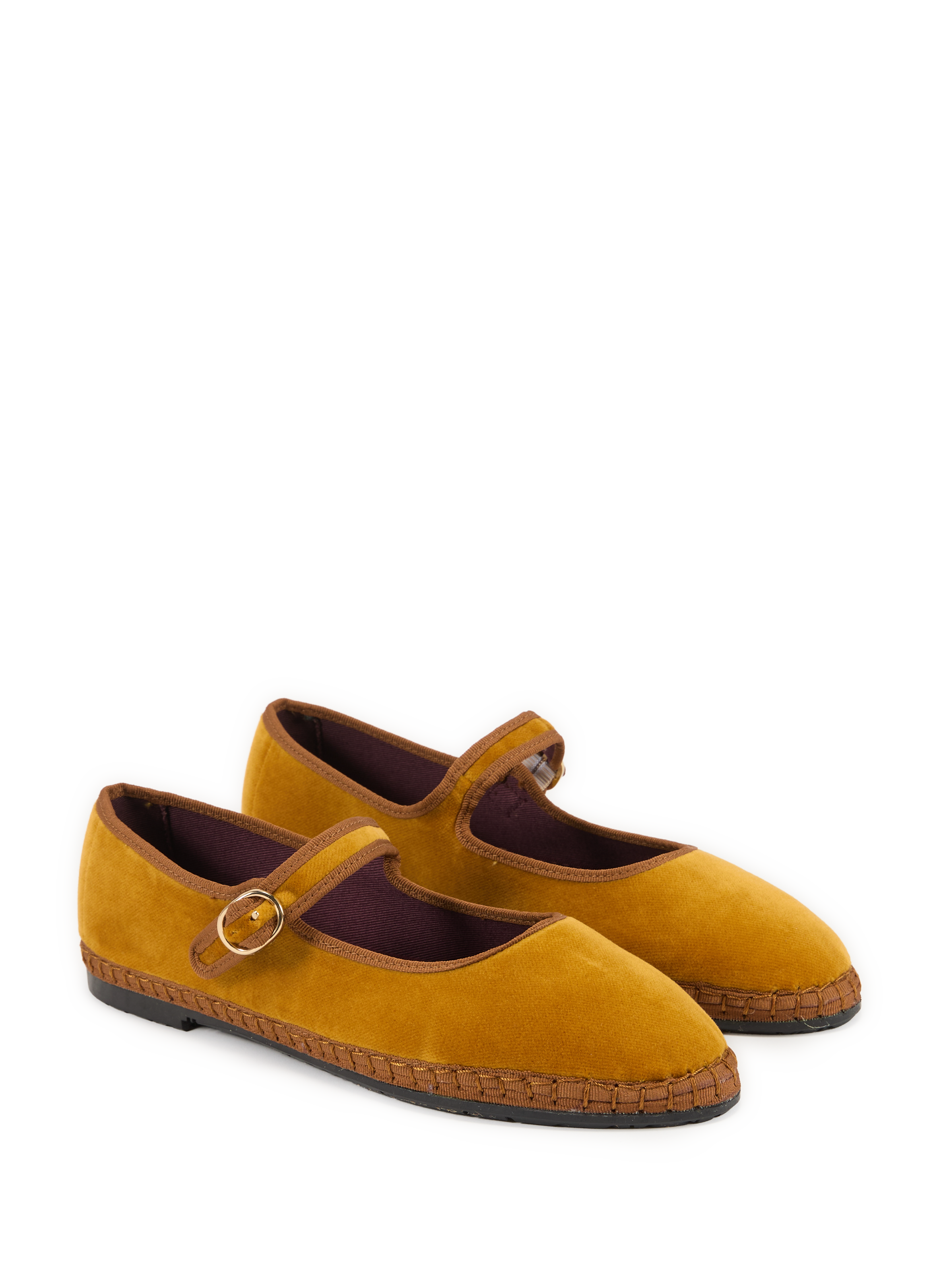Ballerines Amaranta en velours FLABELUS Jaune