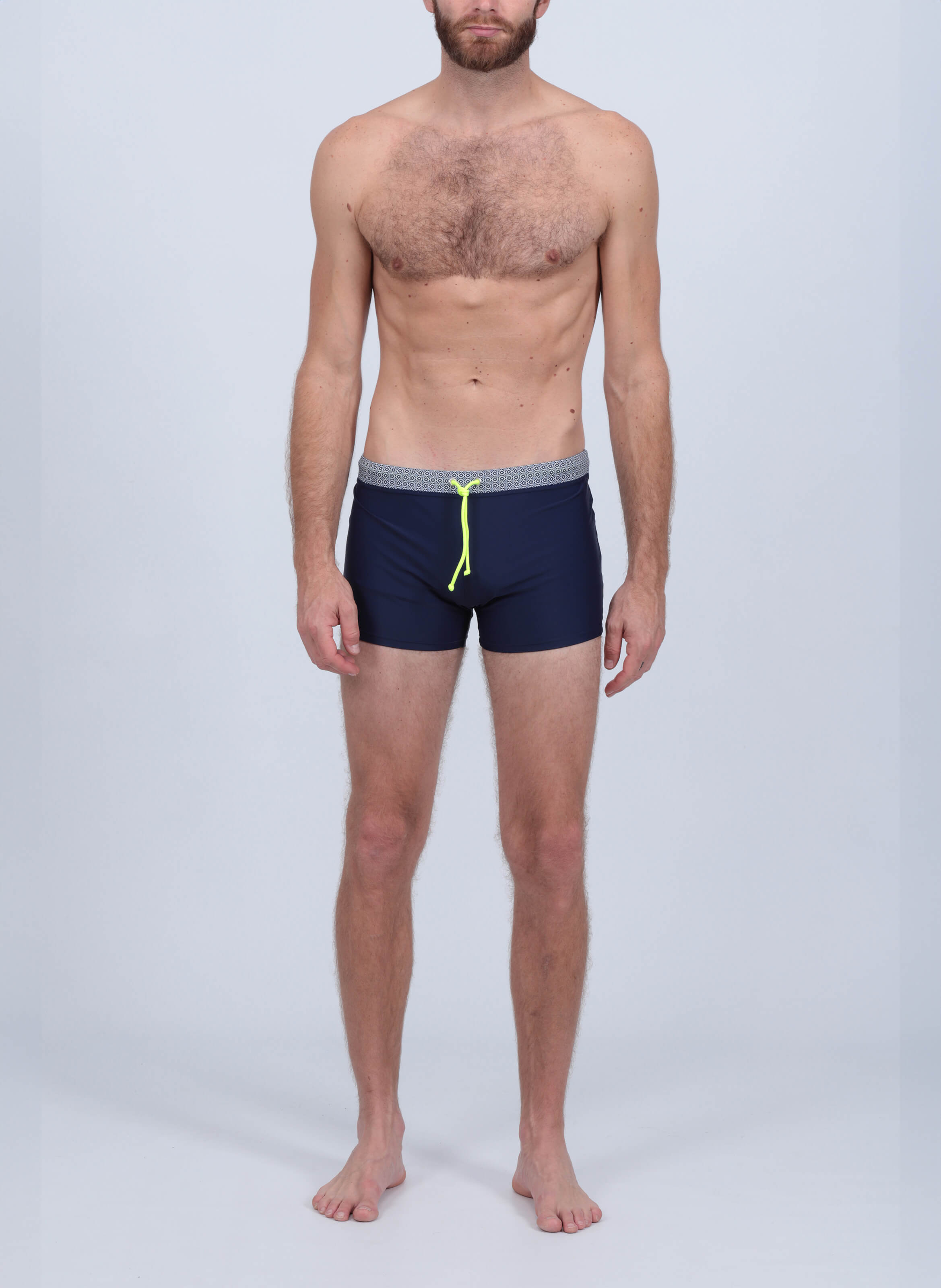 Boxer de bain    azulejos GILI'S Bleu