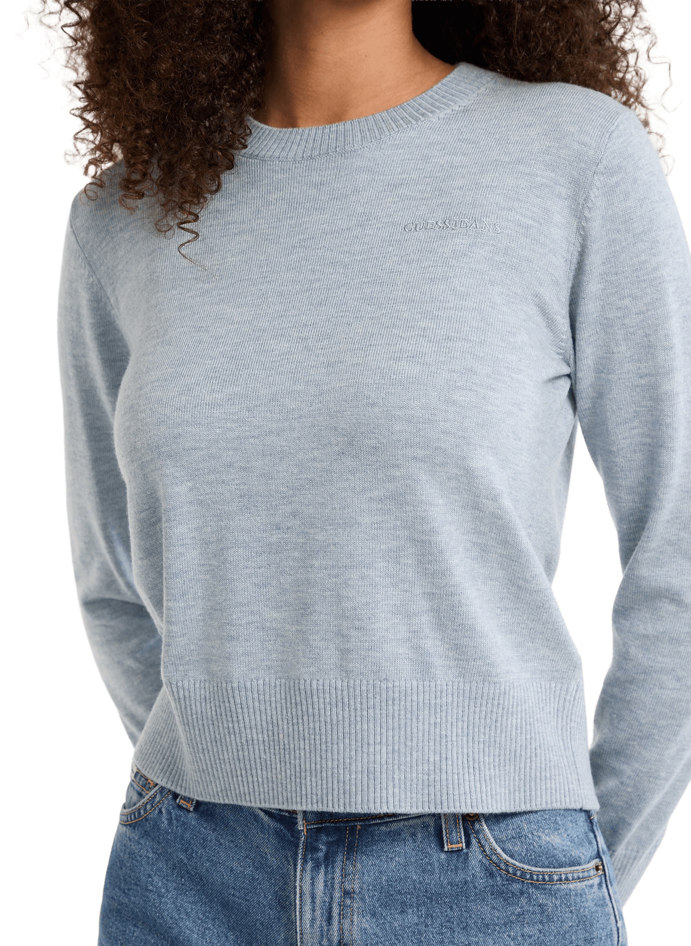 Pull uni  GUESS Bleu