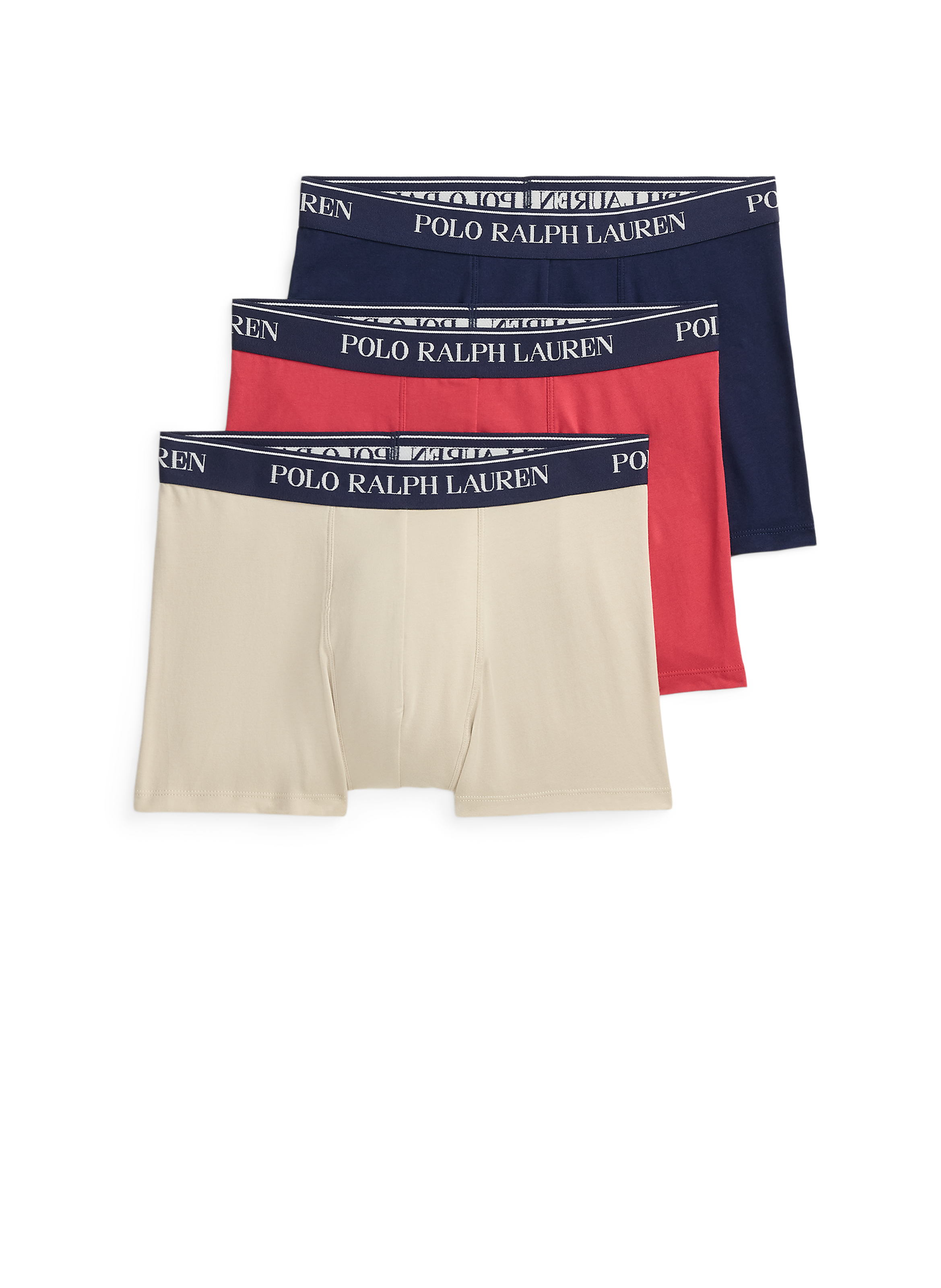 Lot de 3 boxers en coton POLO RALPH LAUREN Multicolore