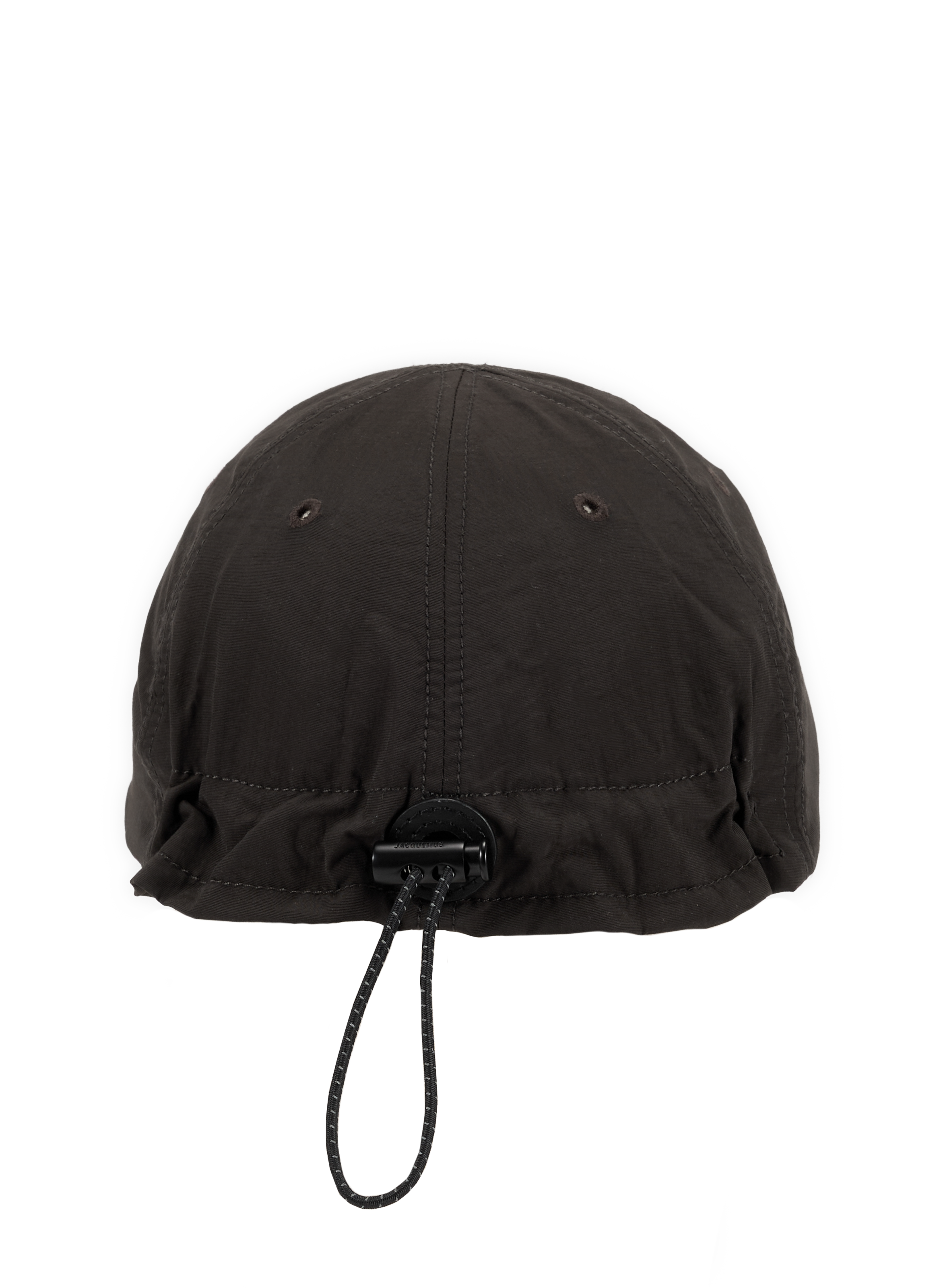 Cap Baluchon with embroidery details JACQUEMUS Brown