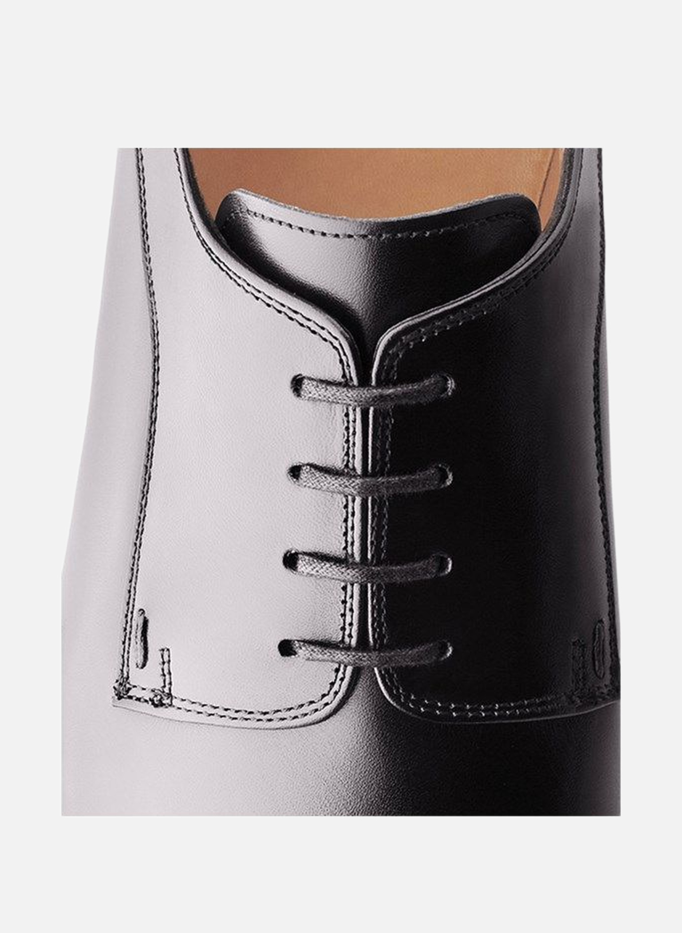 Derby cuir elvis FINSBURY Noir