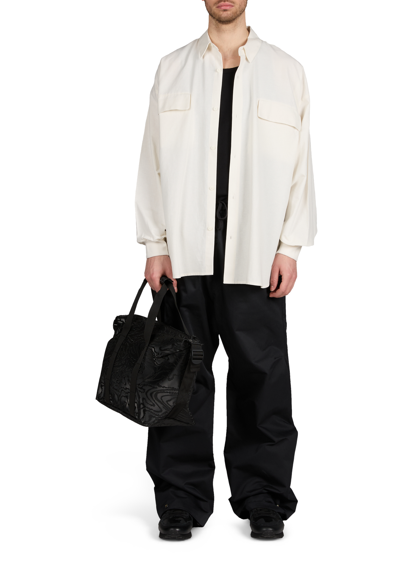 Hilo weekend bag RAINS Black