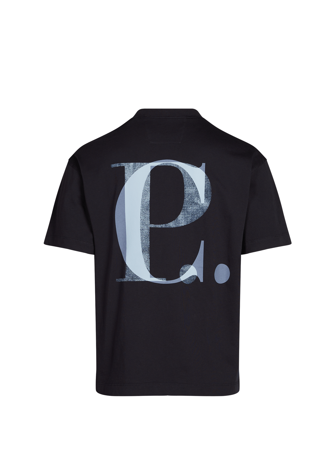 Cotton Logo T-shirt CP COMPANY Blue