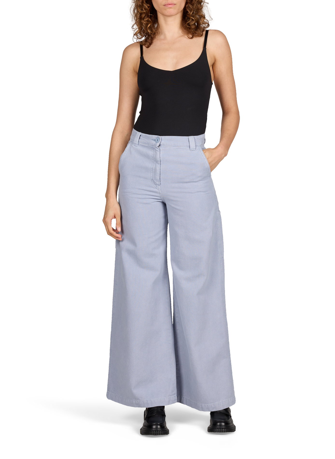 Pantalon cargo MAX MARA WEEK END Bleu