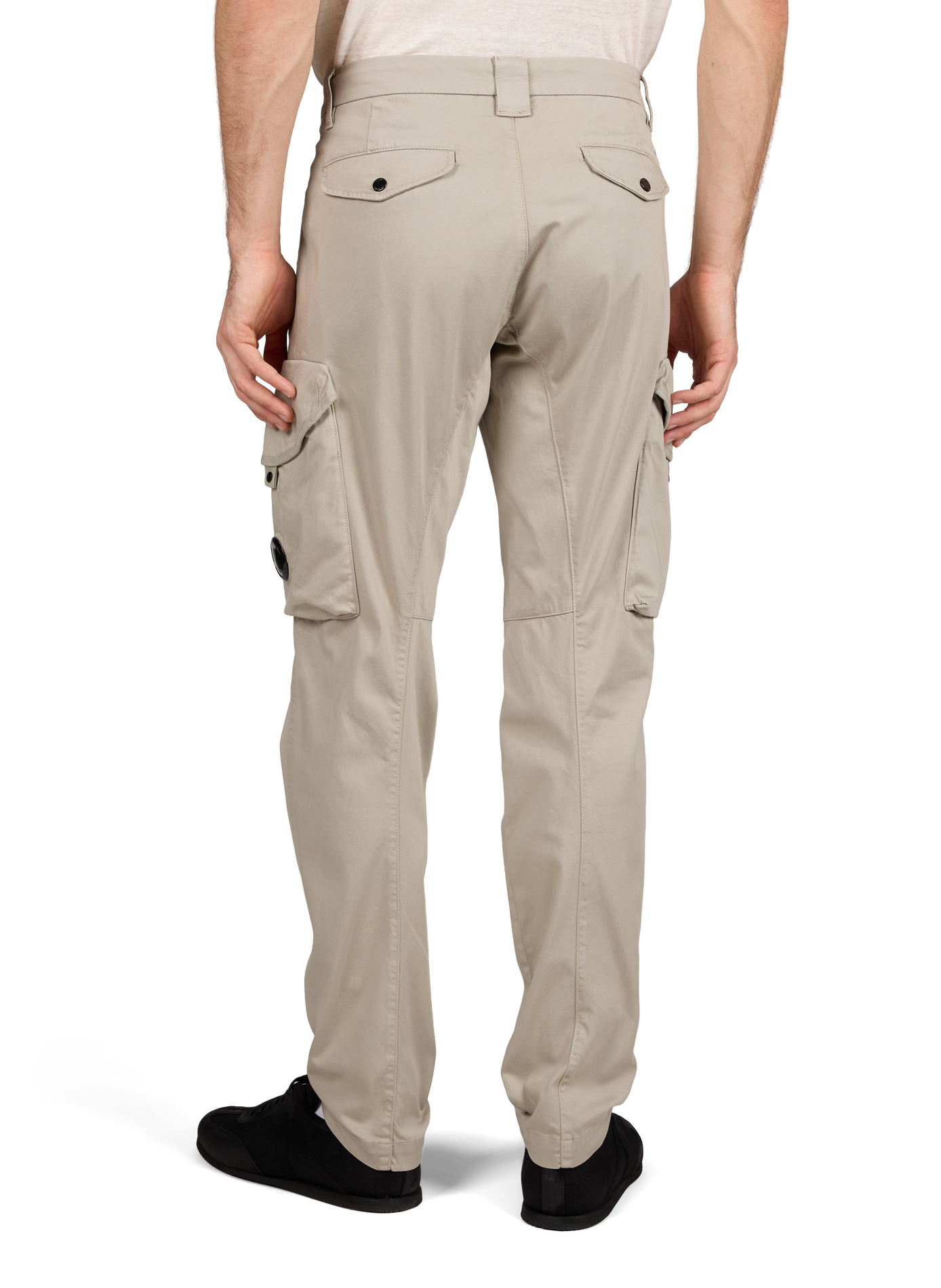 Cotton blend cargo pants CP COMPANY Beige