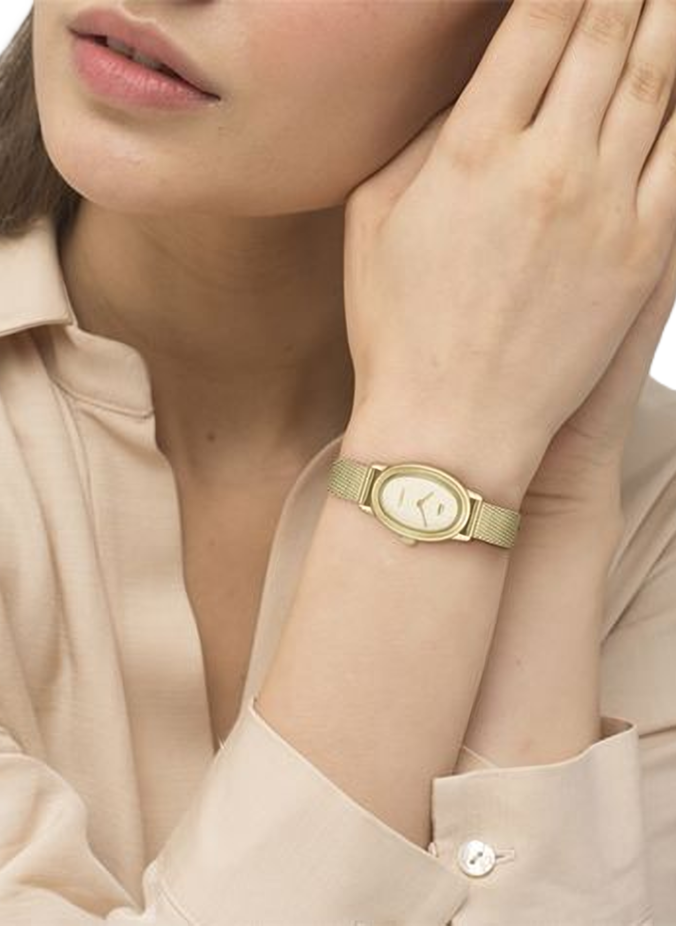 Montre quartz Lacoste Parisienne en acier inoxydable LACOSTE MONTRES Doré