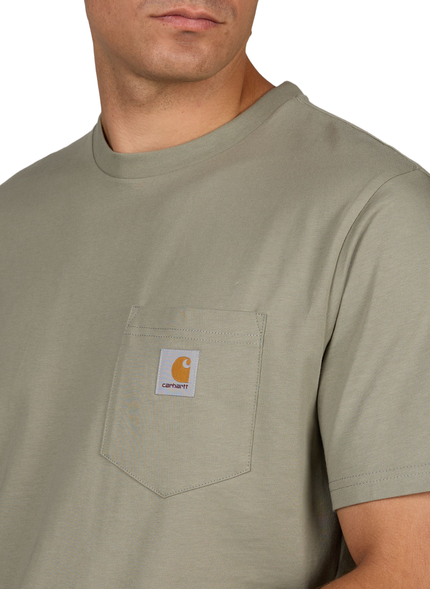 T-shirt Pocket en coton CARHARTT WIP Vert