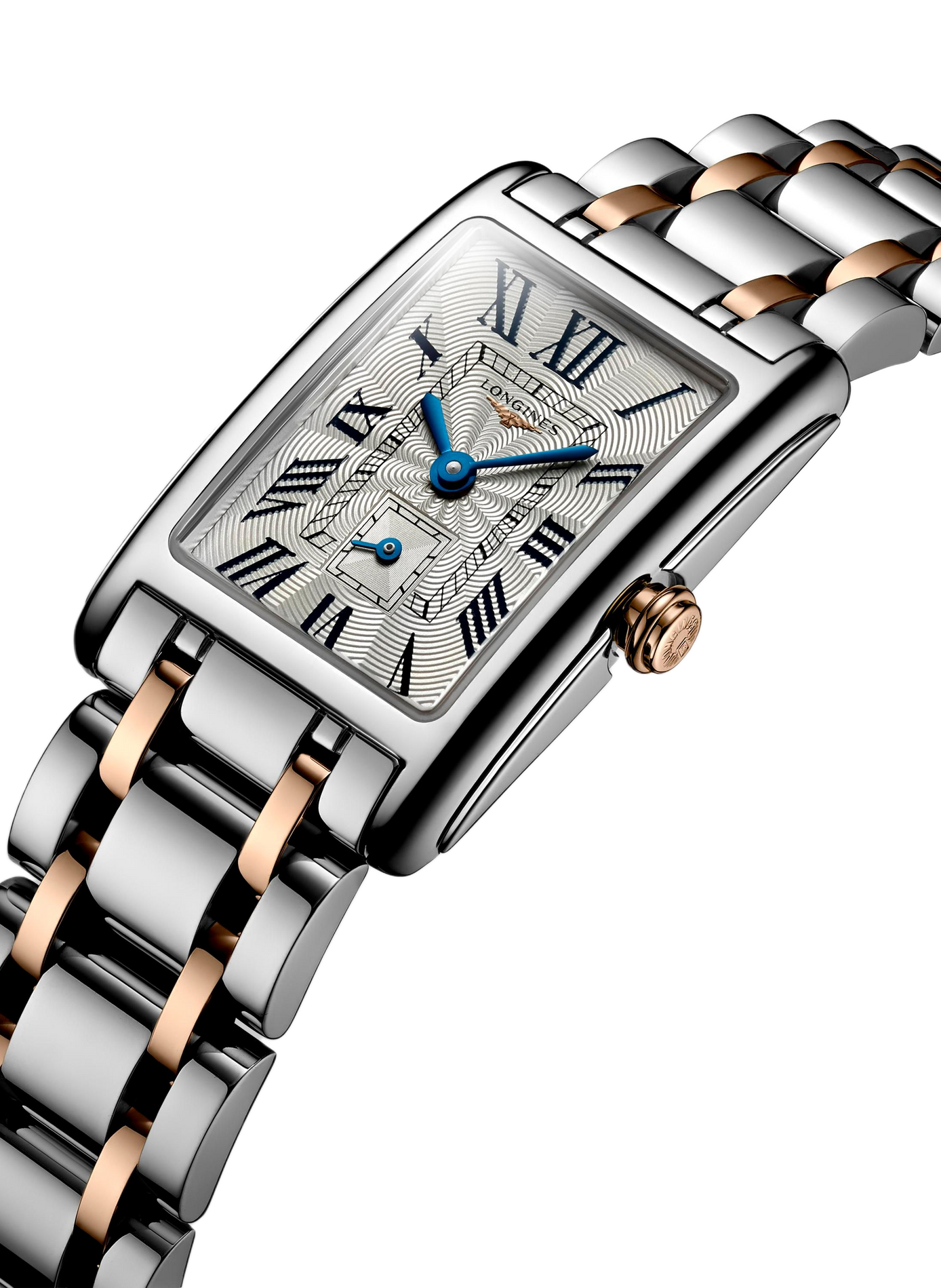 Montre quartz Longines DolceVita en acier inoxydable LONGINES Blanc