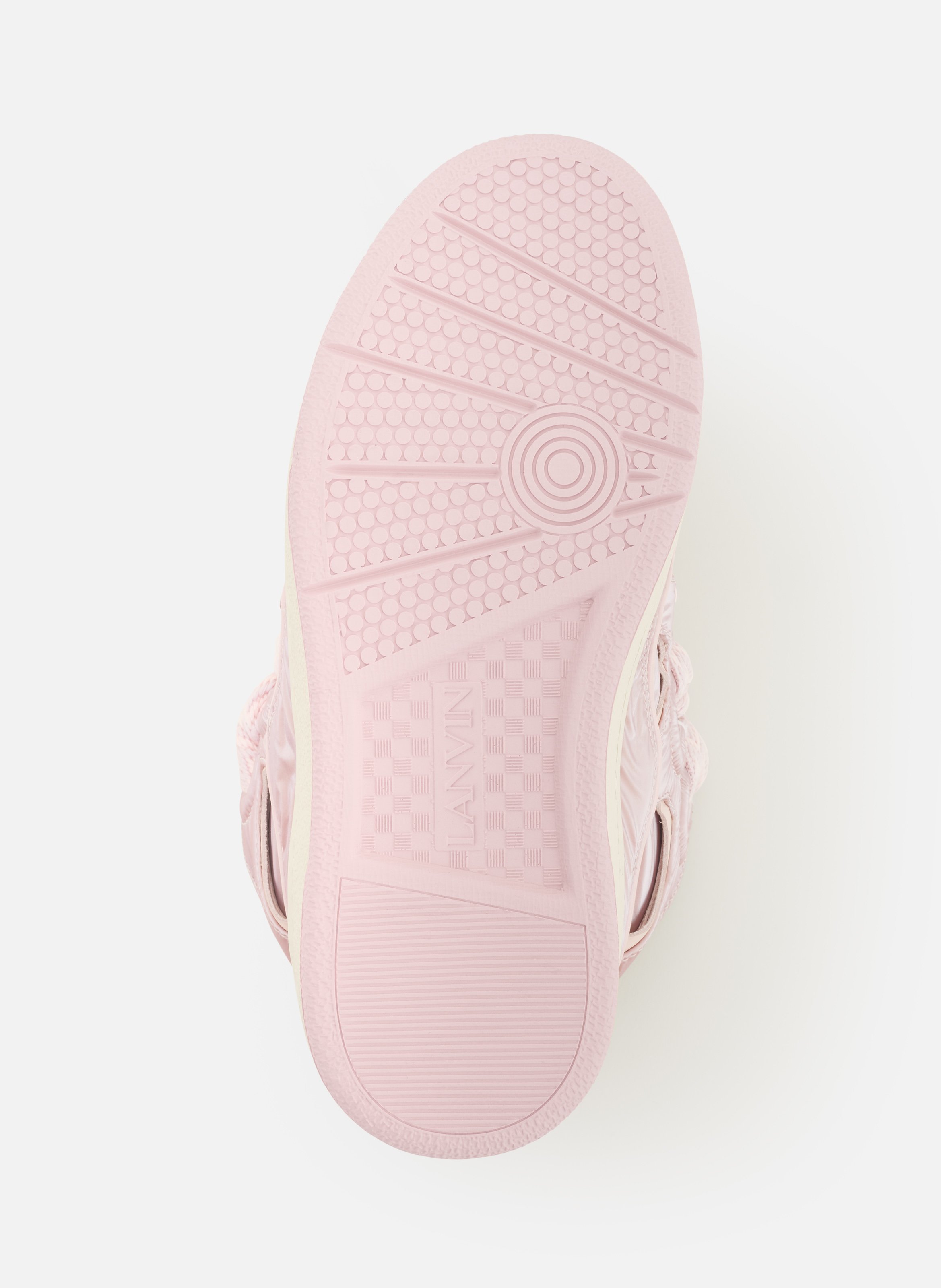 Sneakers curb en nylon LANVIN Rose