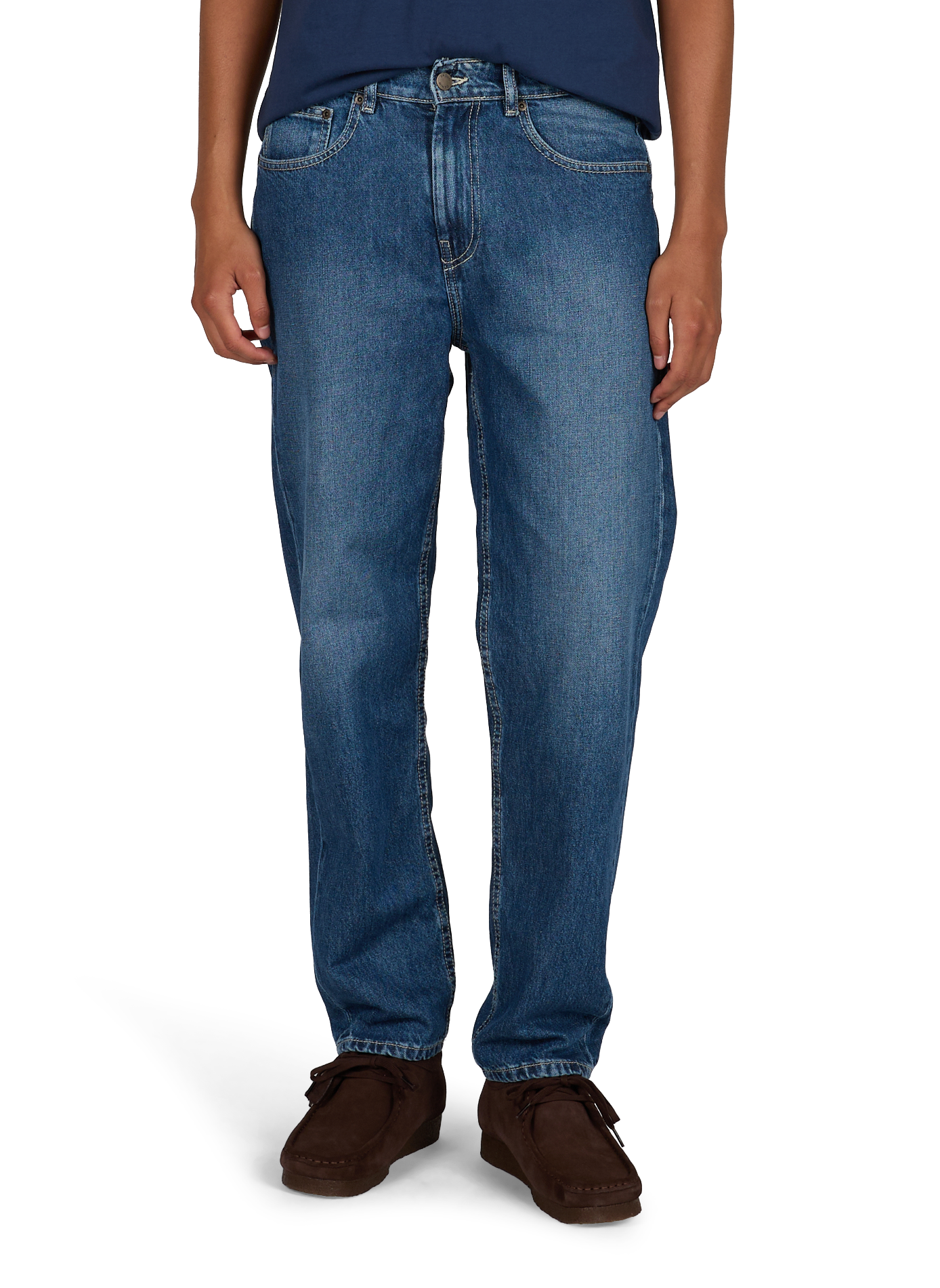 Slim cotton jeans FAGUO Blue