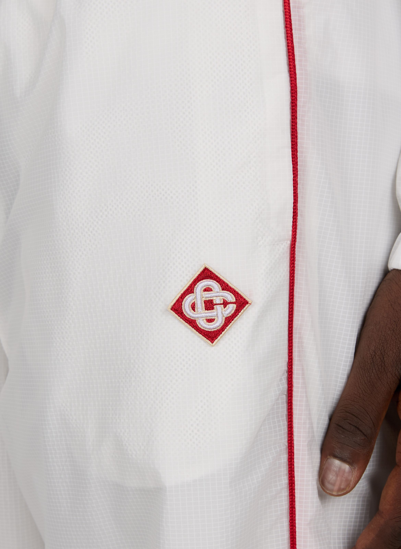 Pyramid Logo Sweatpants CASABLANCA PARIS White