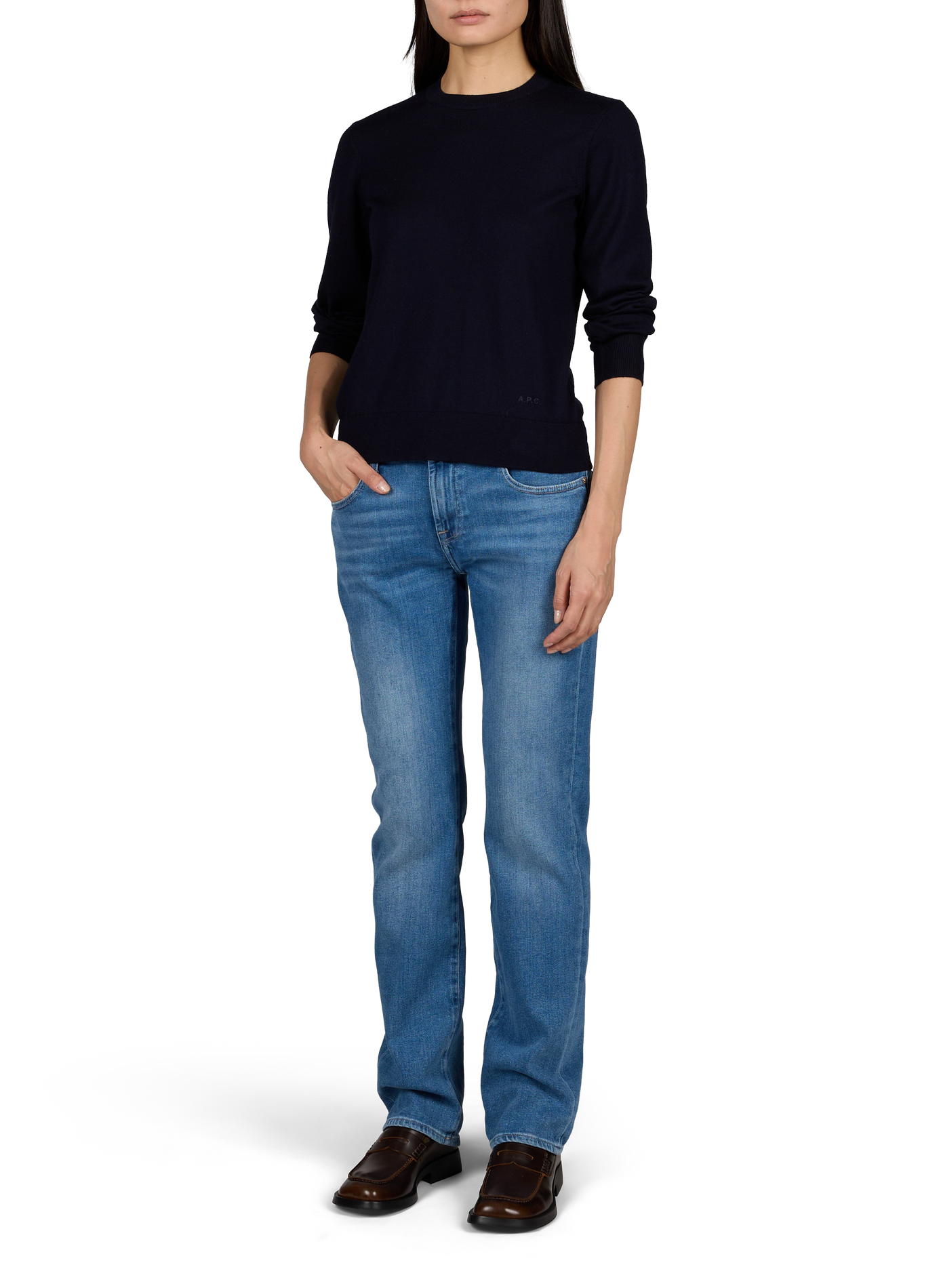 Skinny jeans 511 7 FOR ALL MANKIND Blauw