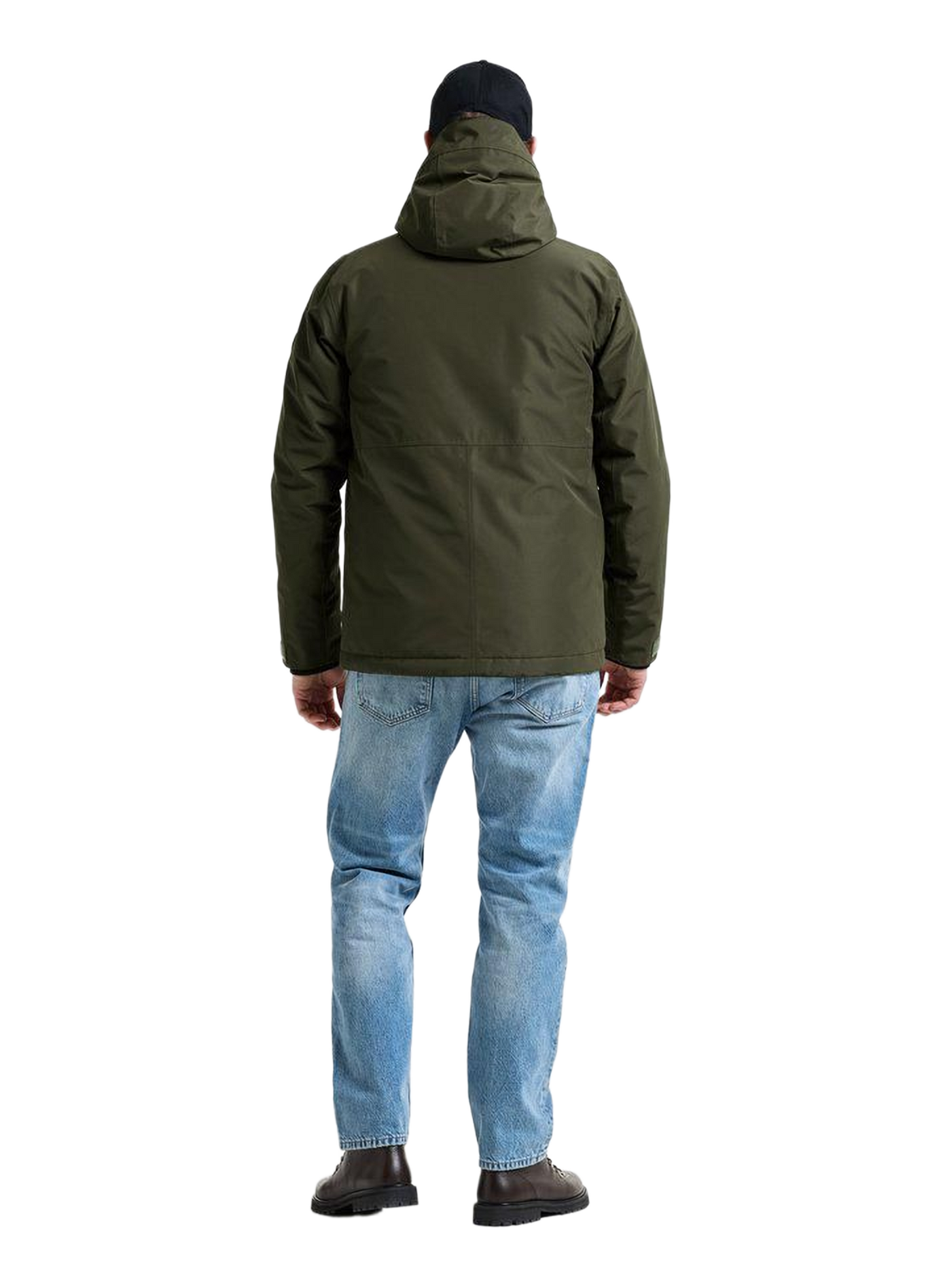 Adam Hooded Puffer Jacket DIDRIKSONS Khaki