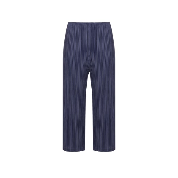 Pantalon cropped plissé