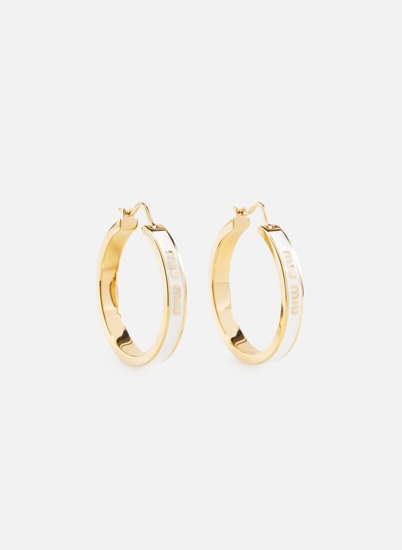 Miu miu hoop online earrings