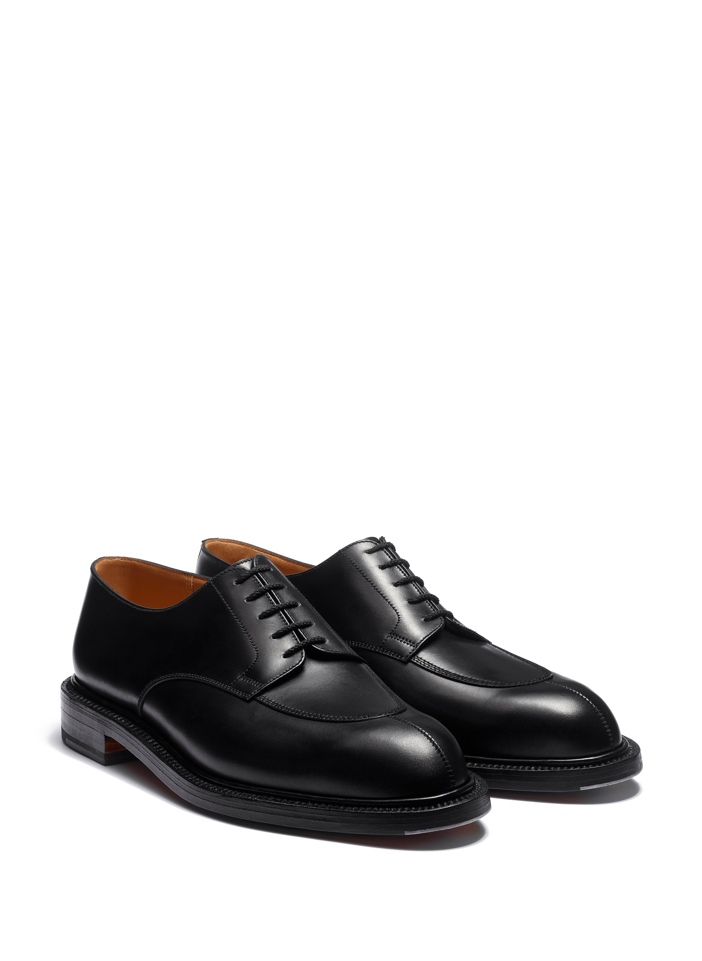 Half-Hunt leather derby shoes   J.M. WESTON Black