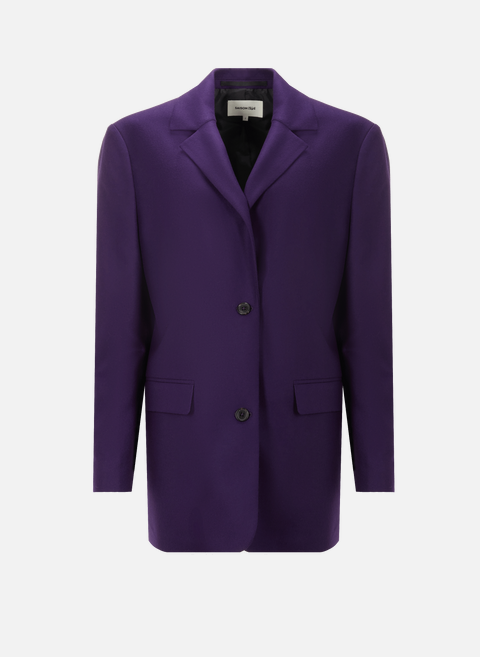 Violet wool jacket SEASON 1865 