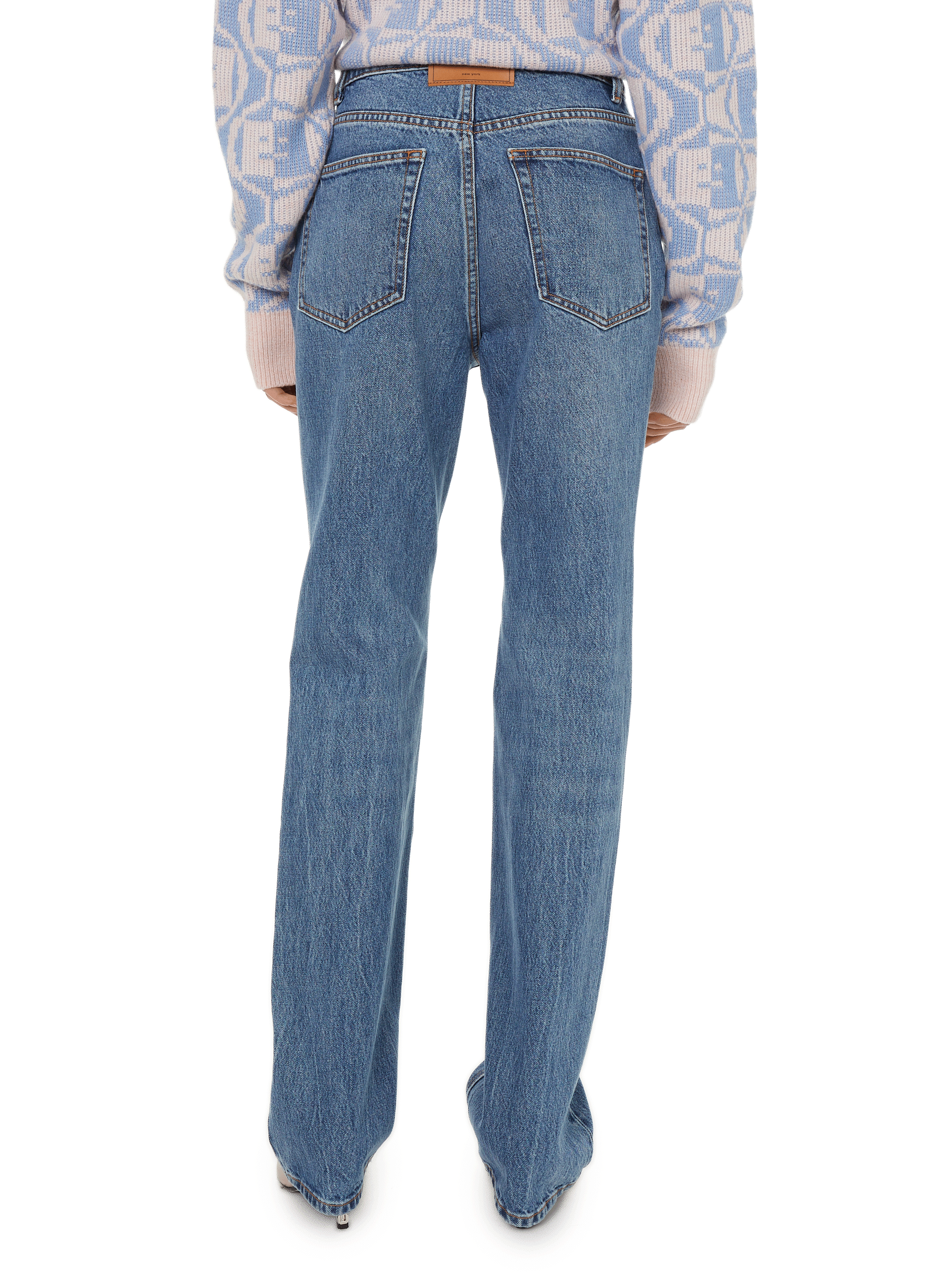 Jean coupe droite ALEXANDER WANG Bleu