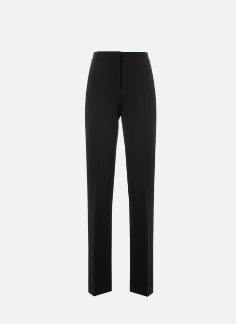 Straight tailored pants BlackMOSCHINO 