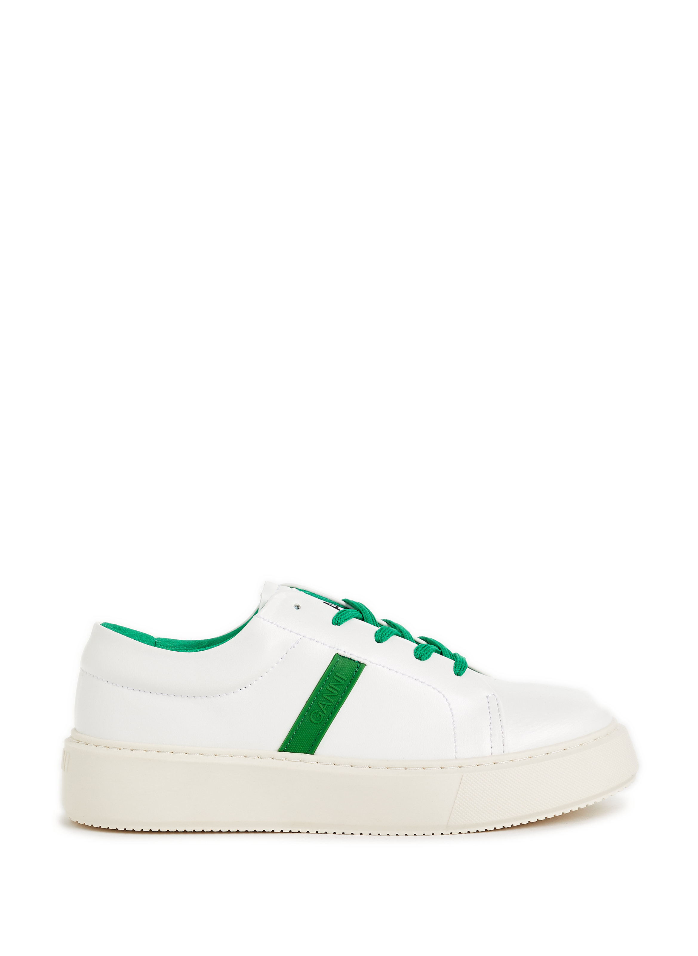 GANNI Sporty Mix Cupsole sneakers Green