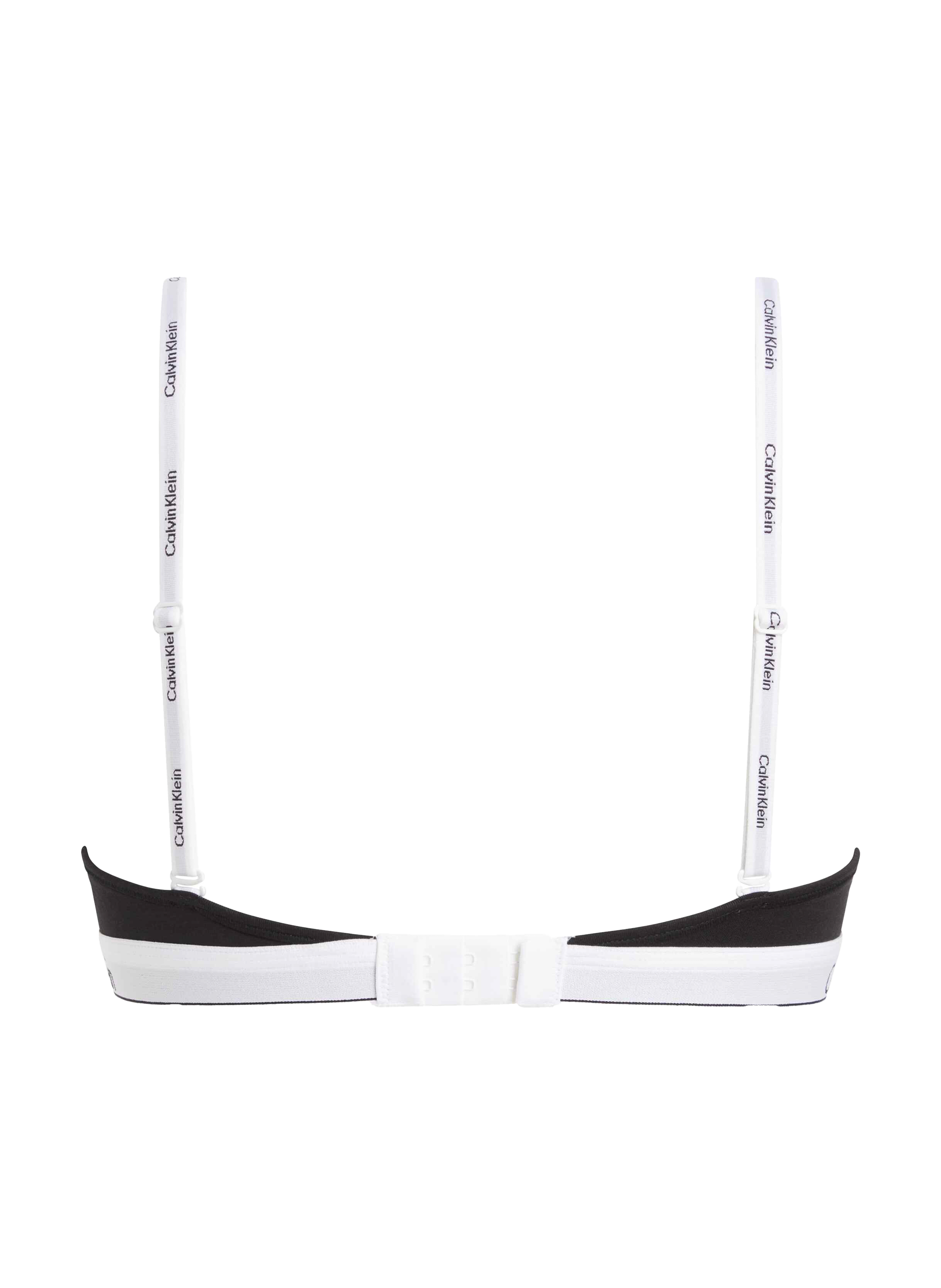 Soutien-gorge en coton mélangé CALVIN KLEIN Noir