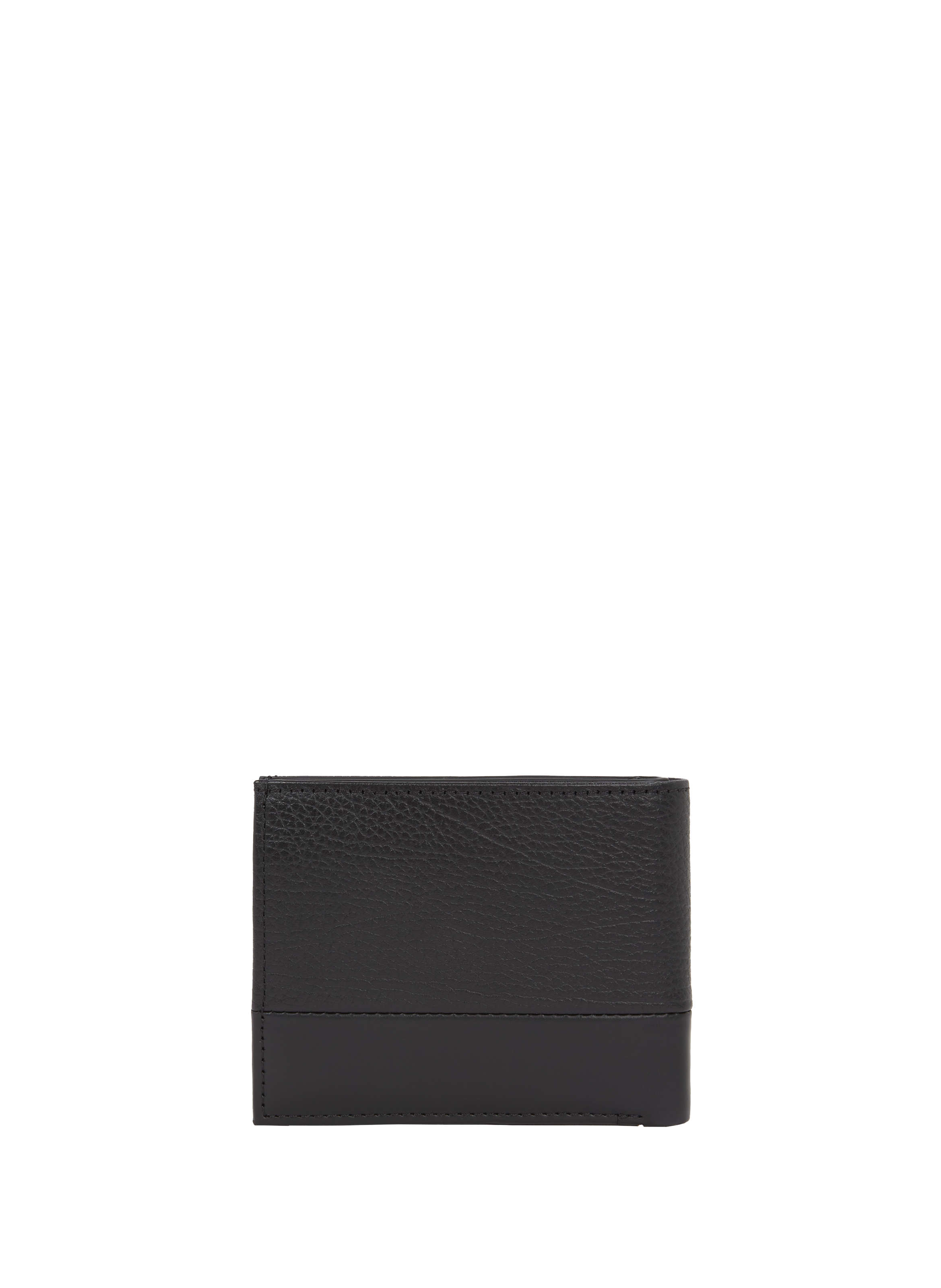 Portefeuille en cuir CALVIN KLEIN Noir