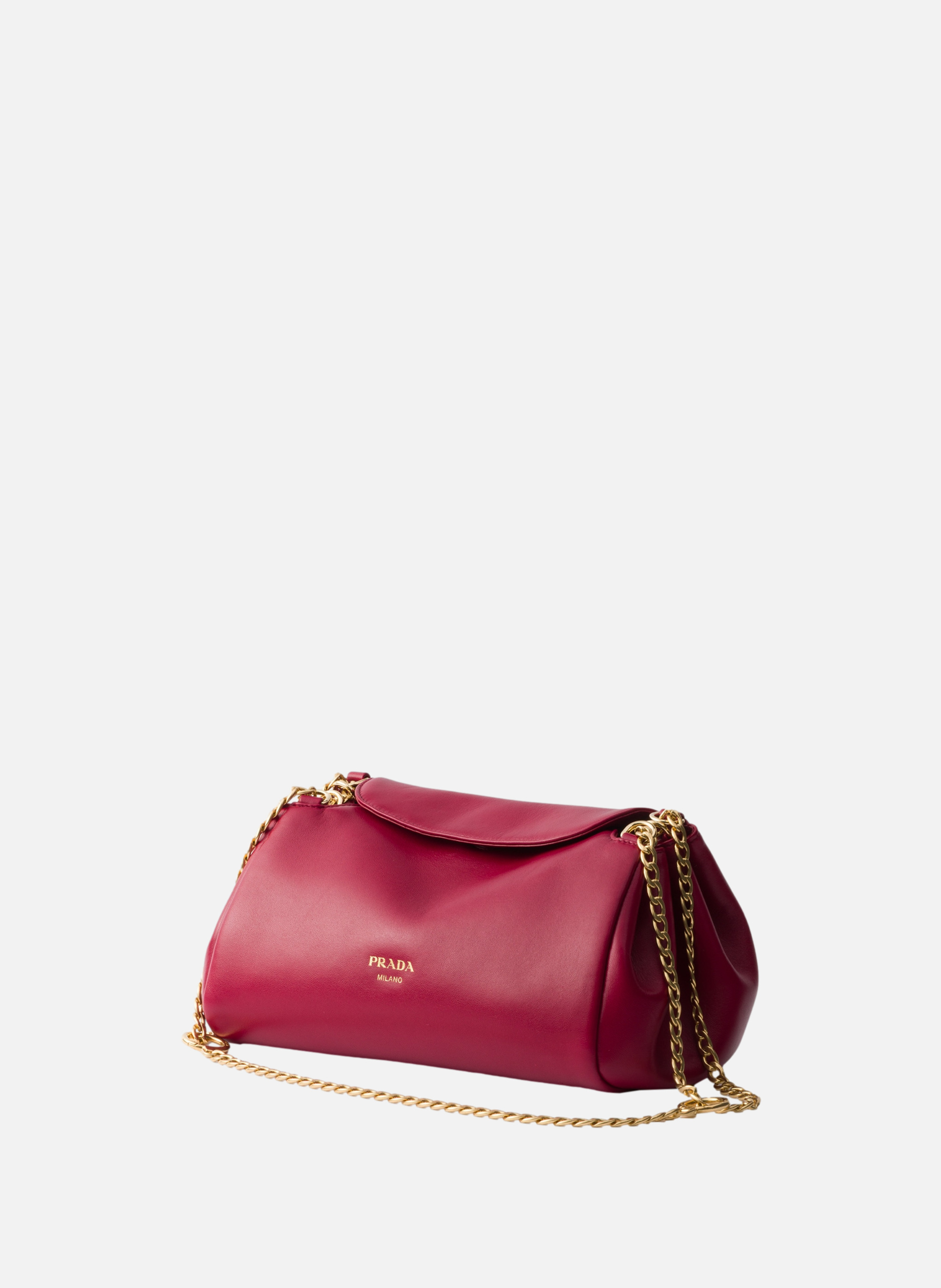 Petit sac prada tumulte en cuir nappa PRADA Rouge