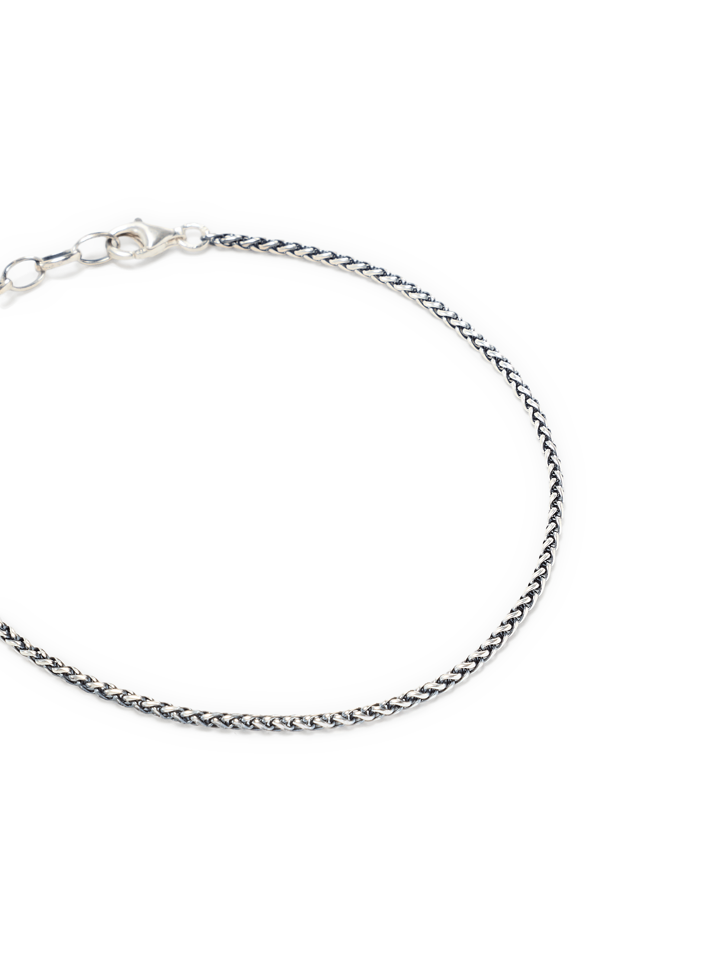 Silver Wheat Bracelet SERGE DENIMES Silver
