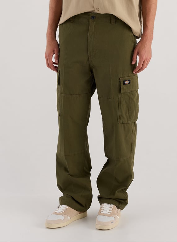 Cotton Cargo Pants | Khaki by DICKIES Cotton Cargo Pants Khaki