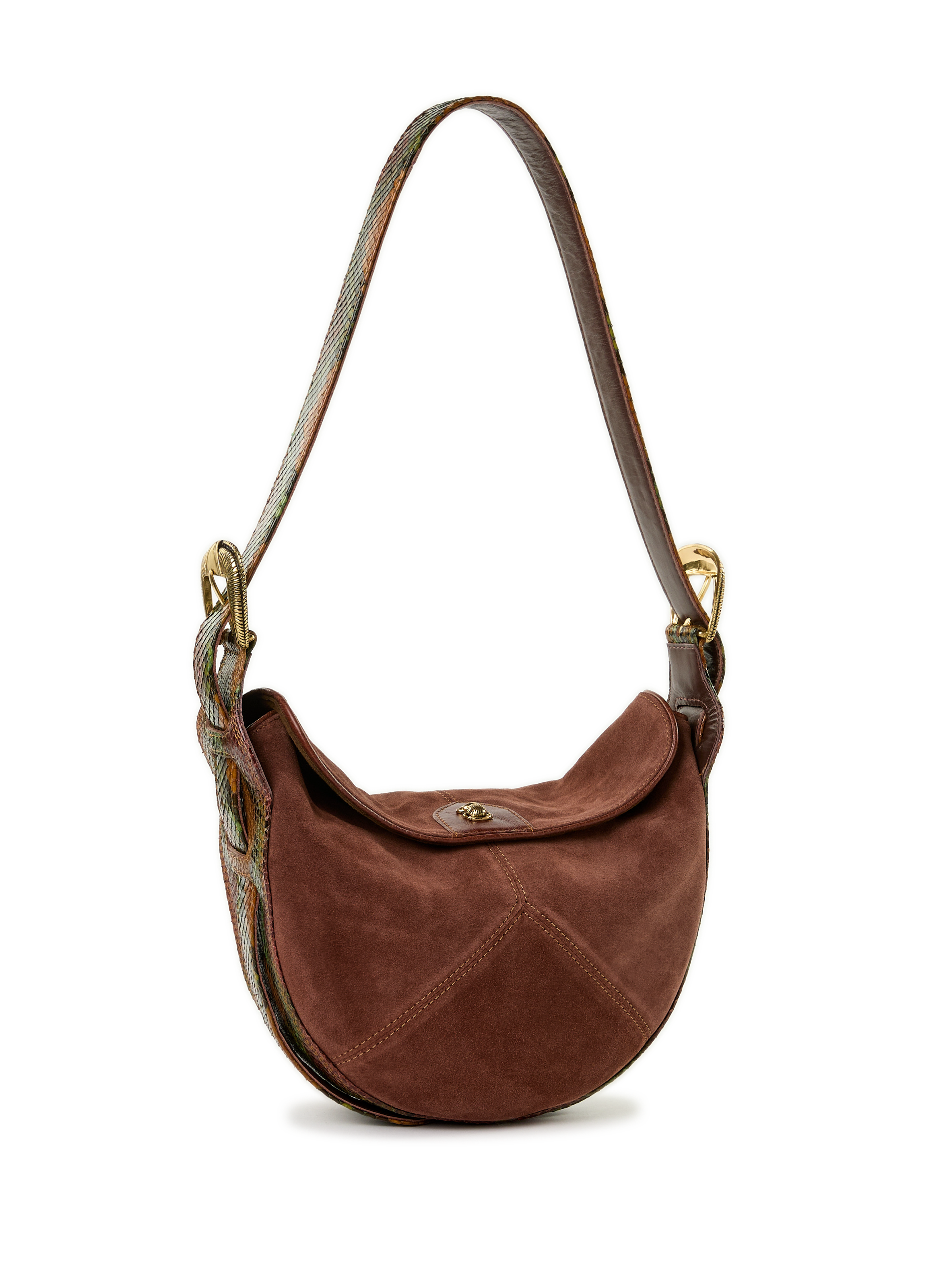 Sac à main Estelle en cuir CLARIS VIROT Multicolore