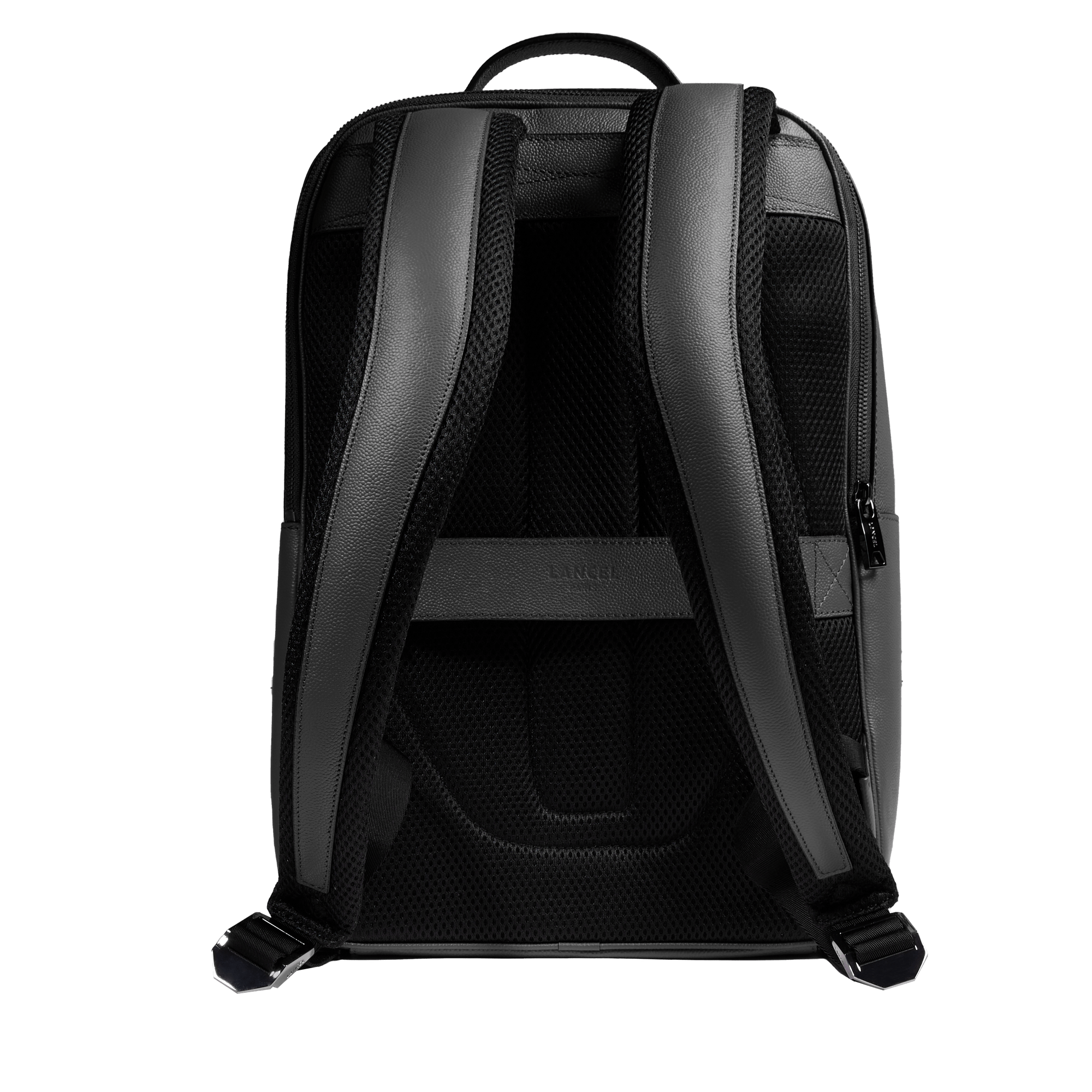 Sac à dos convertible charlie de lancel en cuir LANCEL Noir