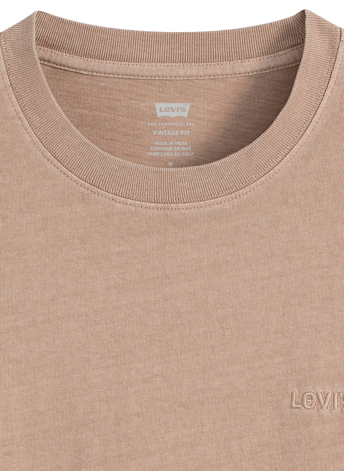 T-shirt en coton LEVI'S Beige