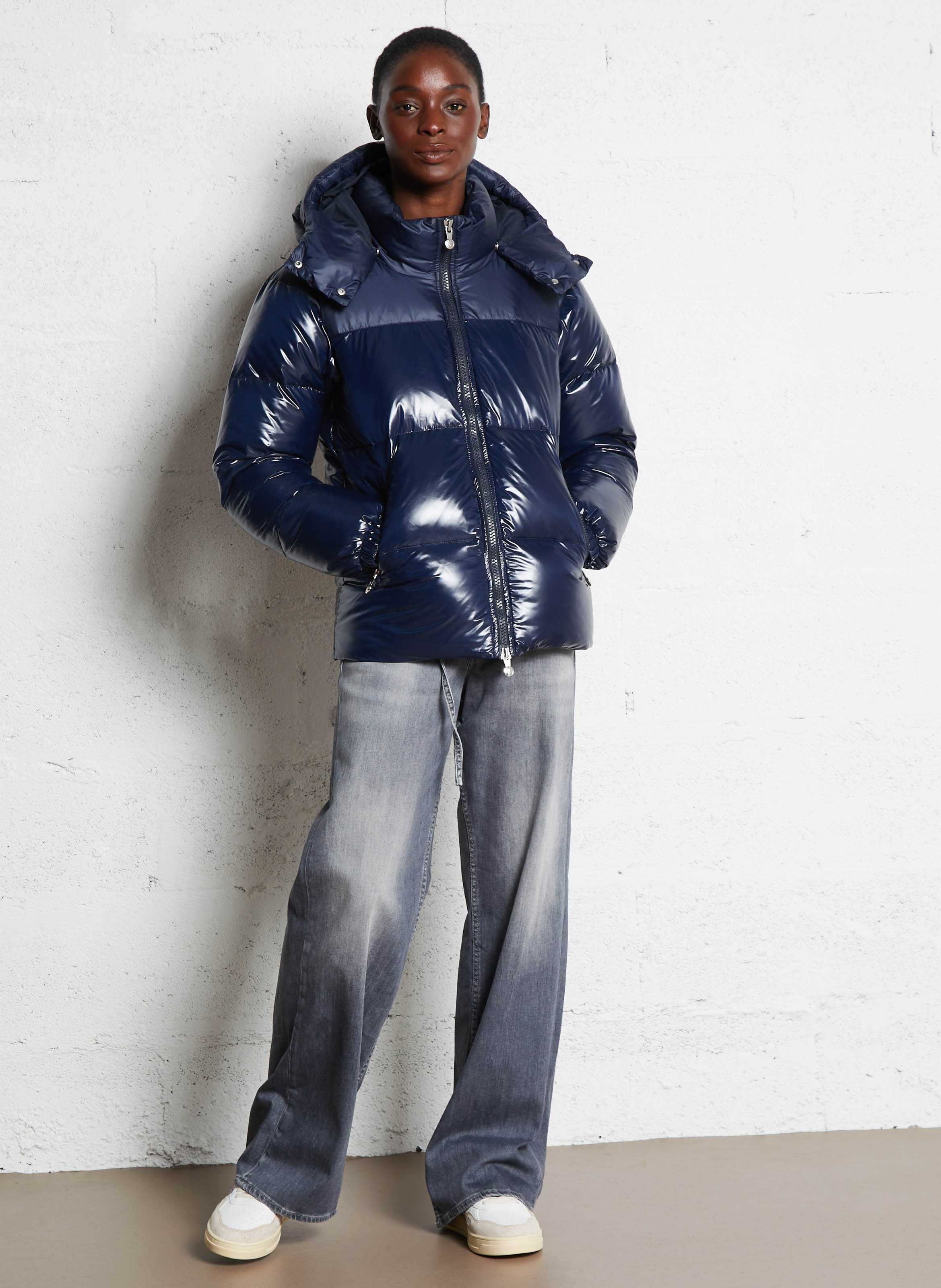 Doudoune à capuche lively PYRENEX Bleu