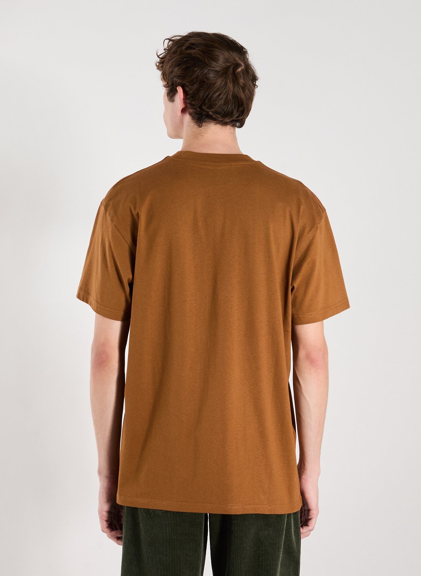 Classic Cotton T-Shirt CARHARTT WIP Brown